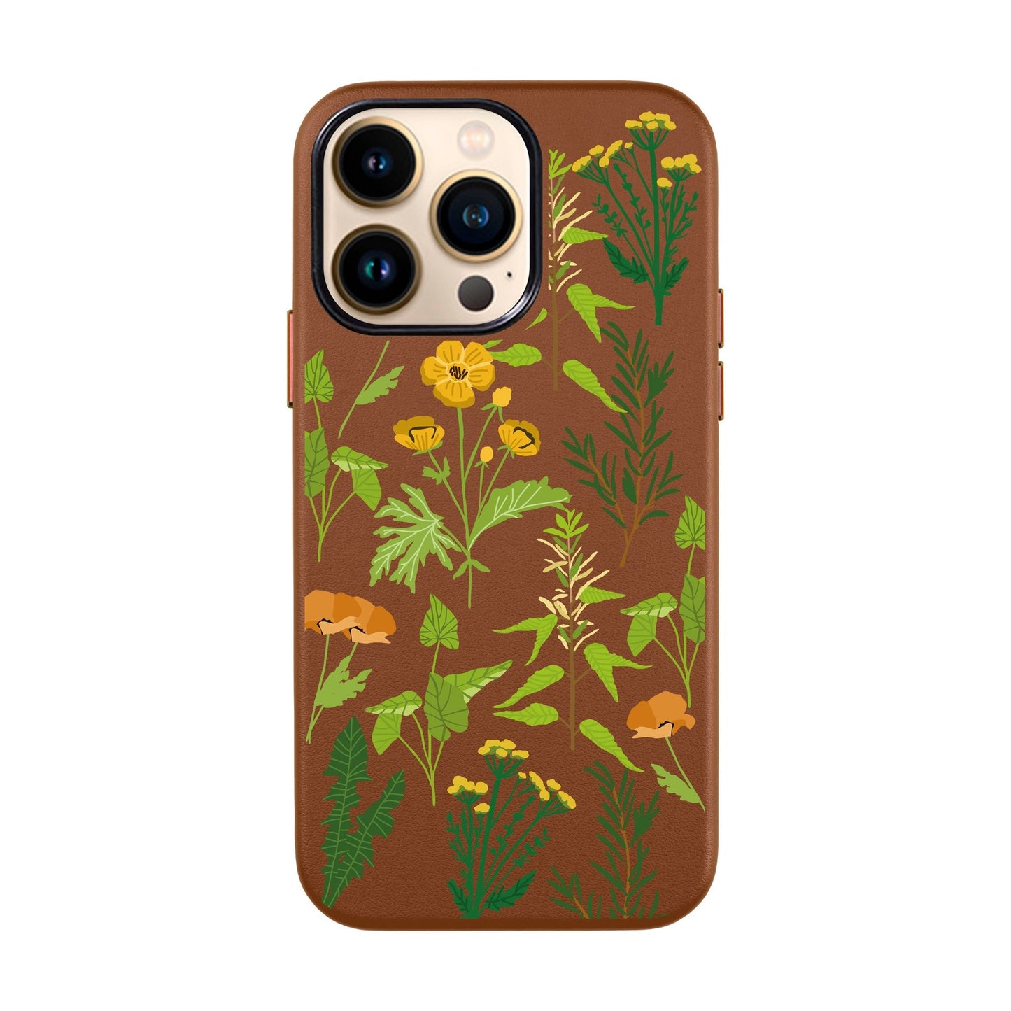 POTHERB-iPhone 14 Leather Kılıf