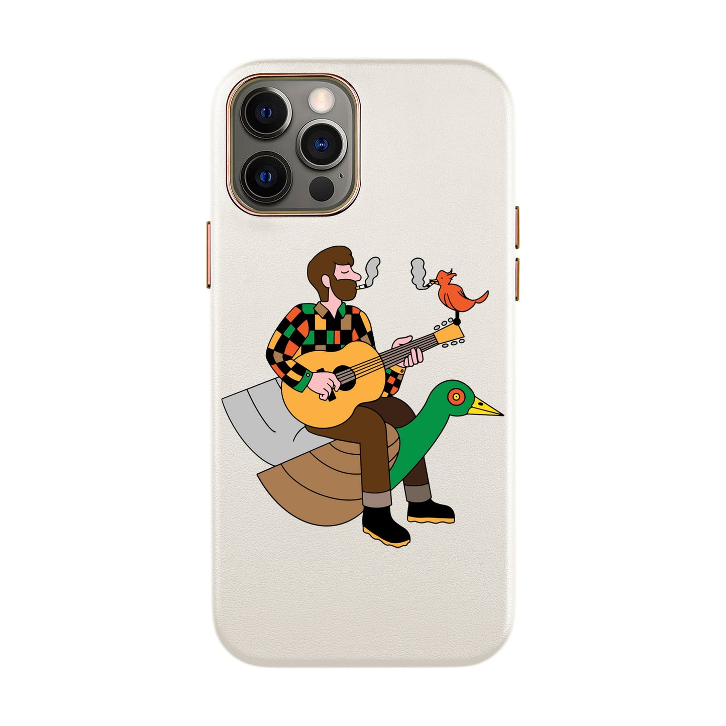 BIRDS OF A FEATHER-iPhone 11 Pro Max Leather Kılıf