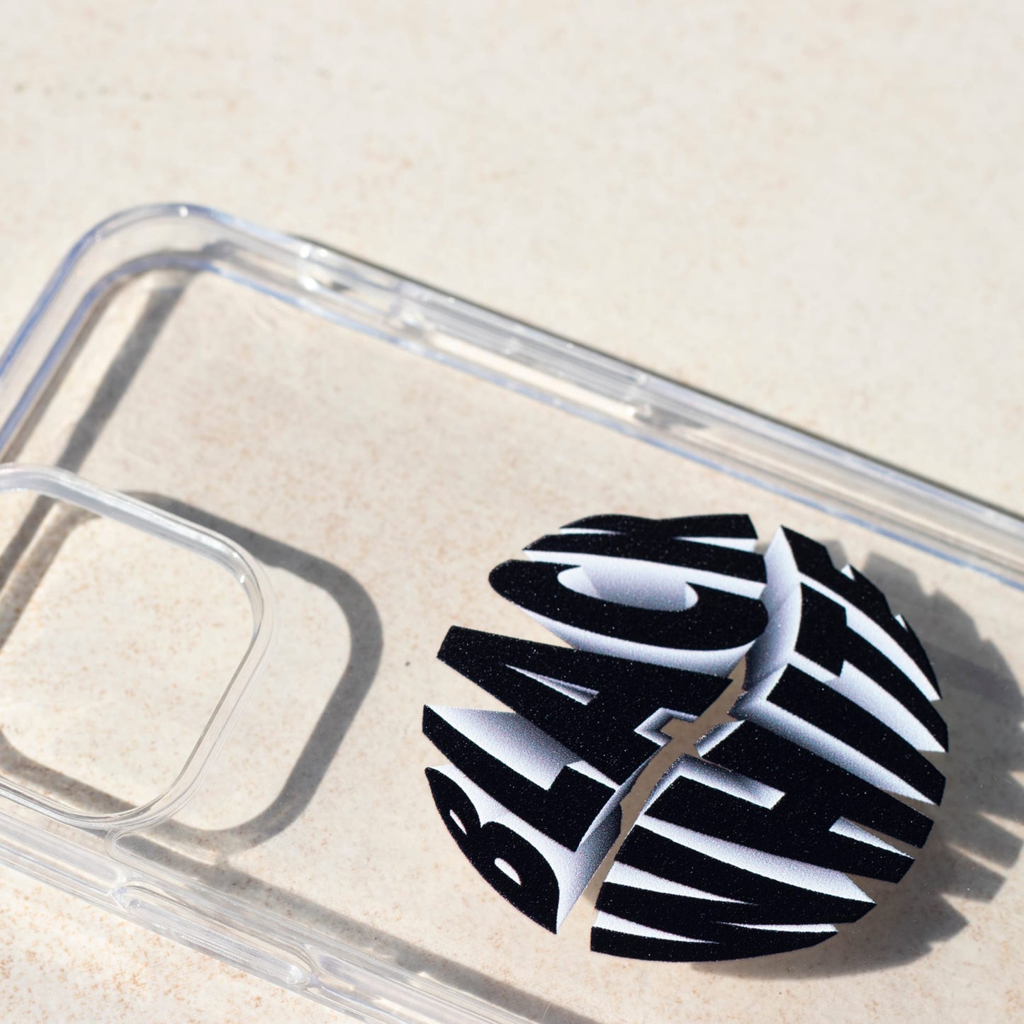 BLACK WHITE-iPhone 15 Pro Max Solid Kılıf