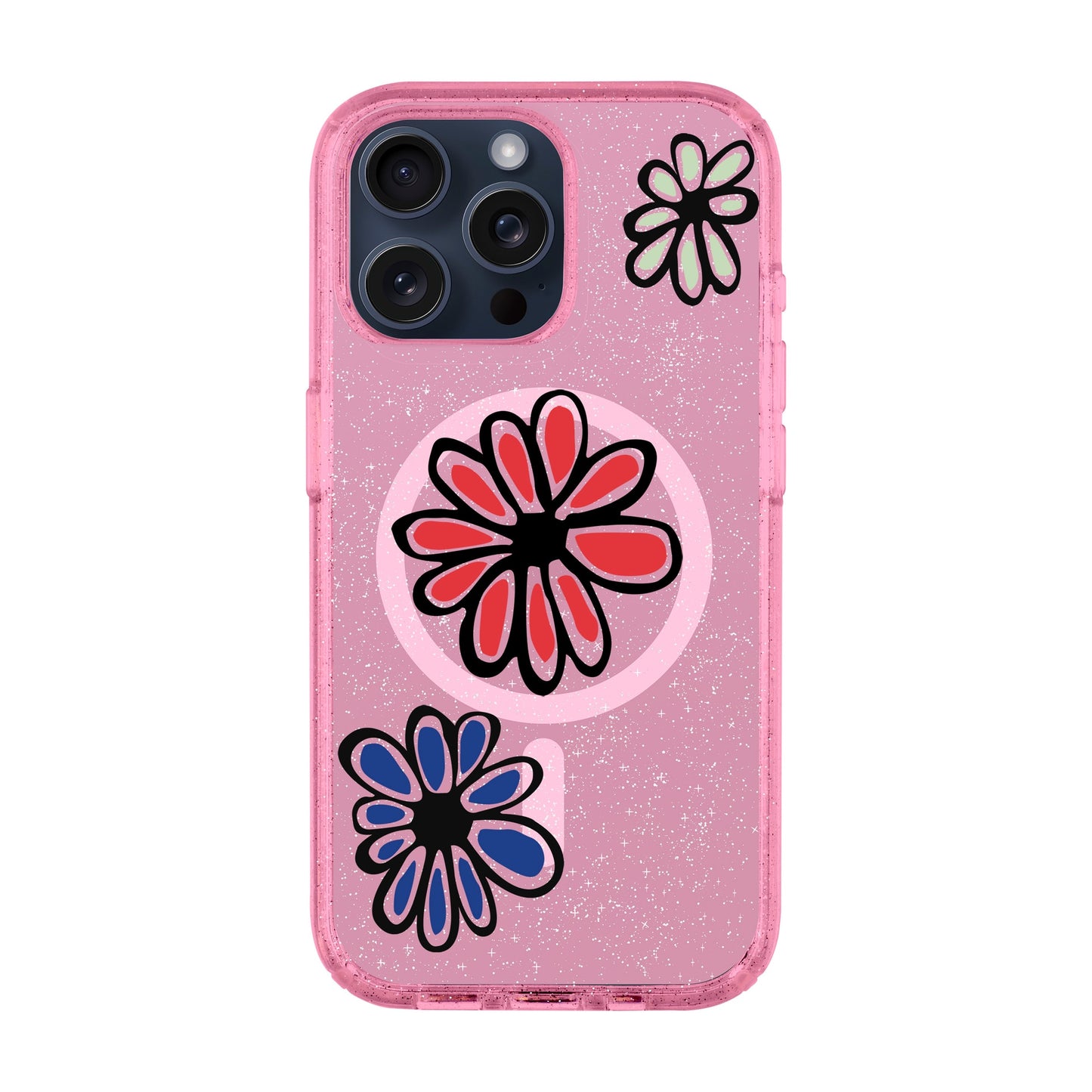 FLORIST-iPhone 15 Pro Max Shiny Kılıf MagSafe Özellikli