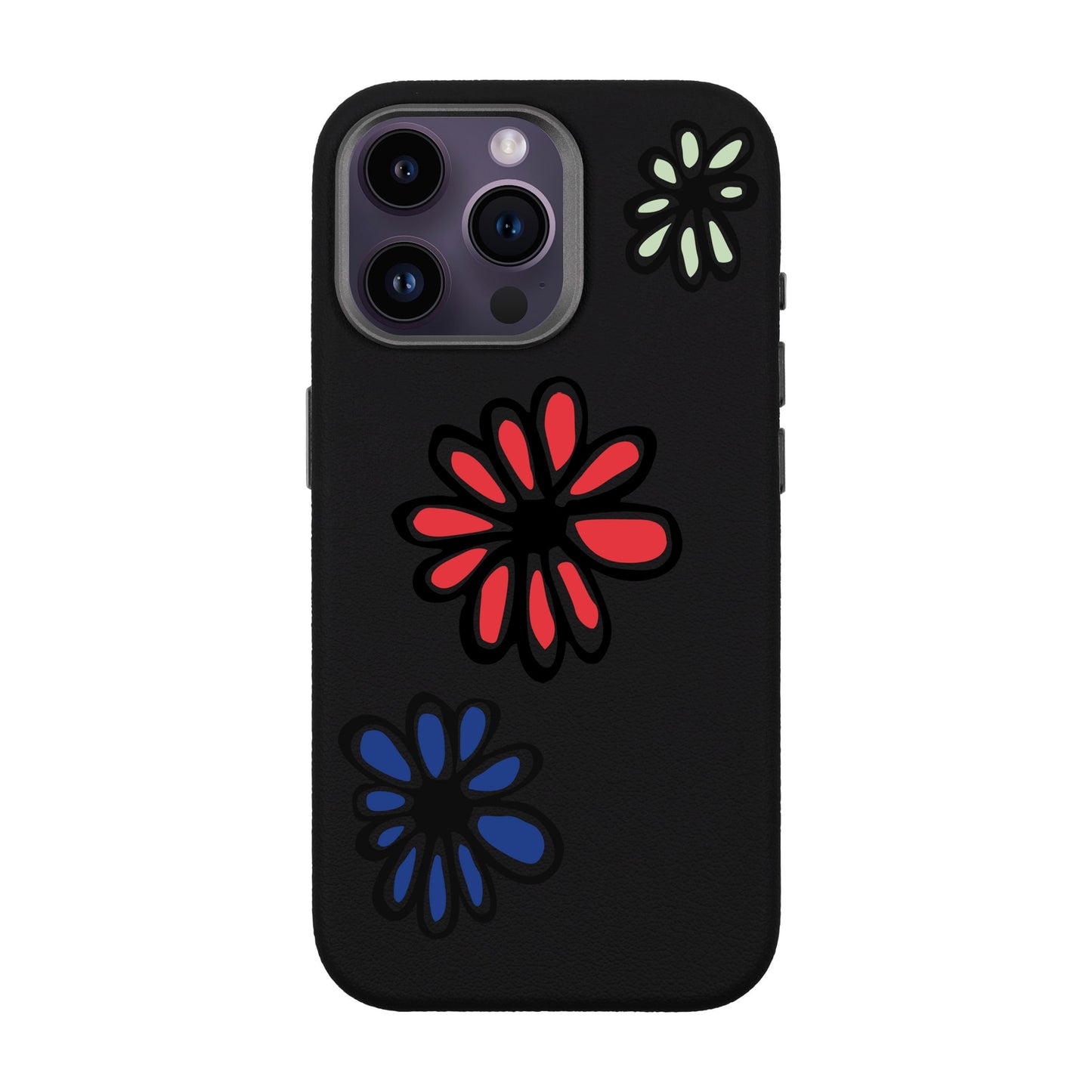 FLORIST-iPhone 14 Pro Max Leather Premium Kılıf MagSafe Özellikli