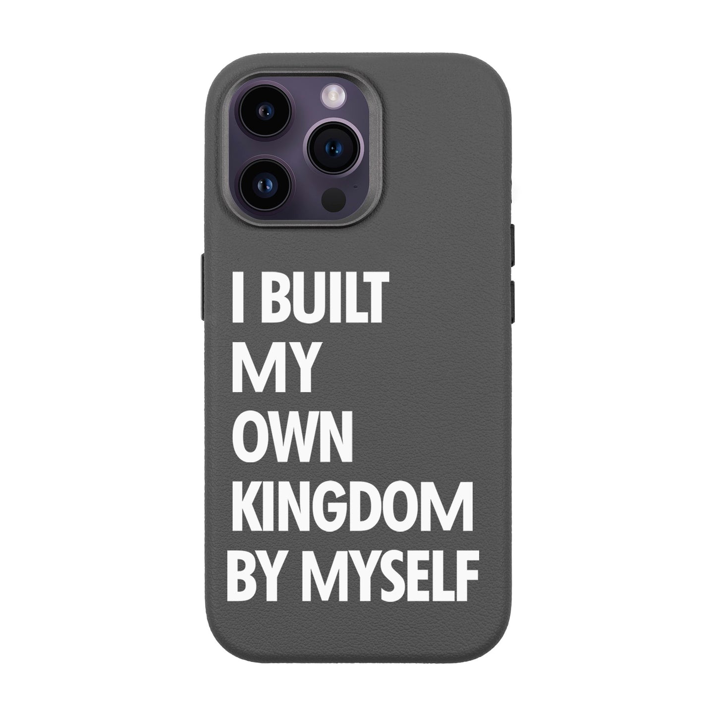 KINGDOM-iPhone 14 Pro Max Leather Premium Kılıf MagSafe Özellikli
