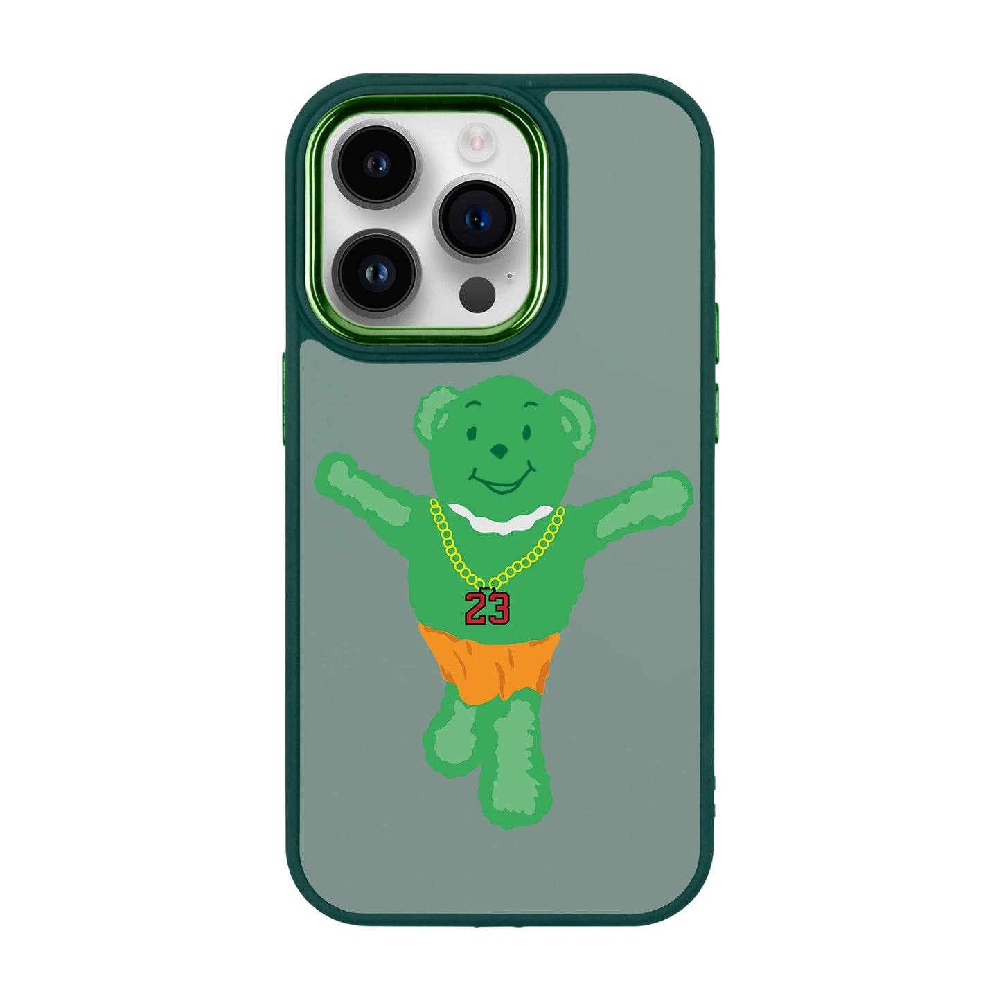 GREEN BEAR-iPhone 14 Pro Proof Kılıf