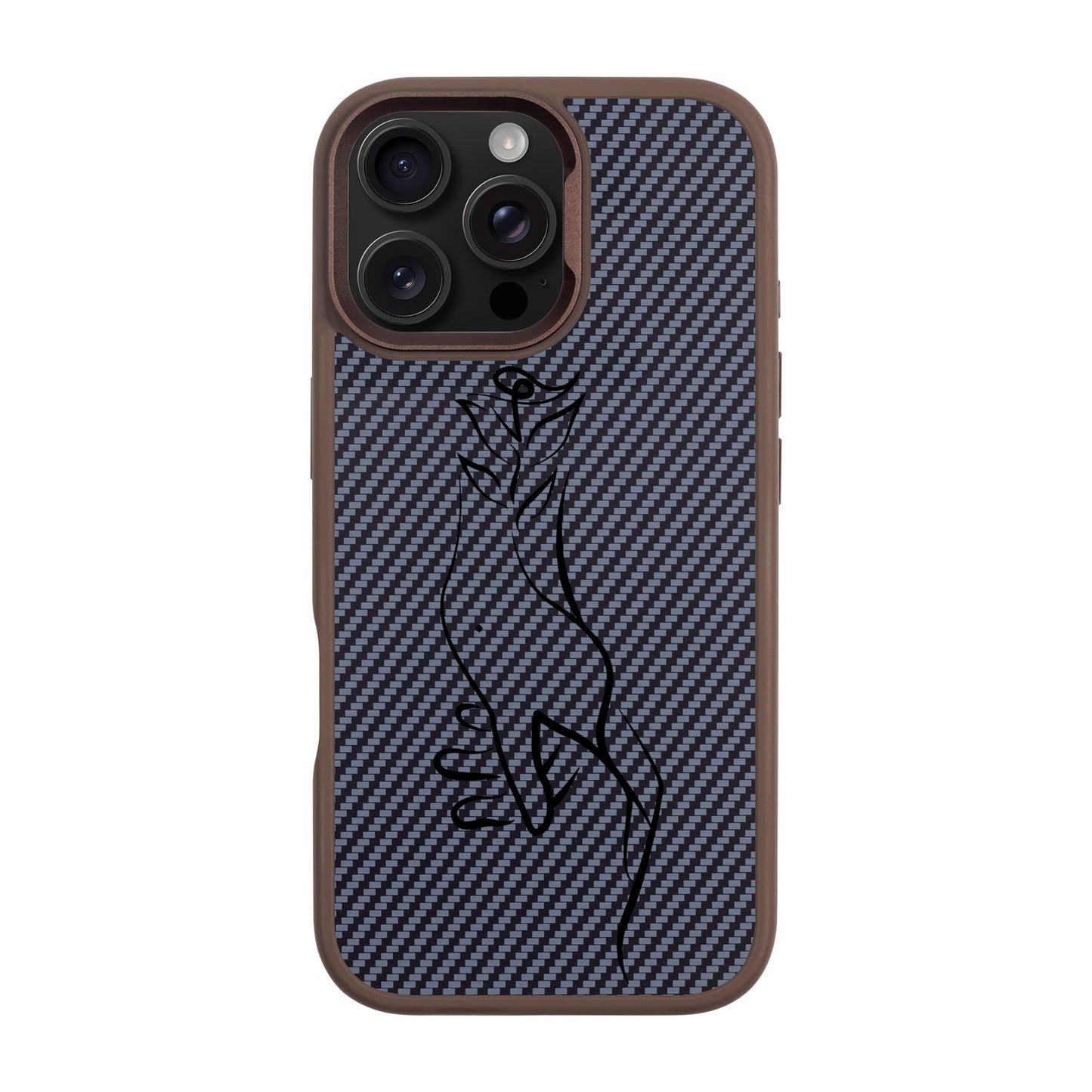 TOUCH-iPhone 16 Pro Max Plaid Kılıf MagSafe Özellikli