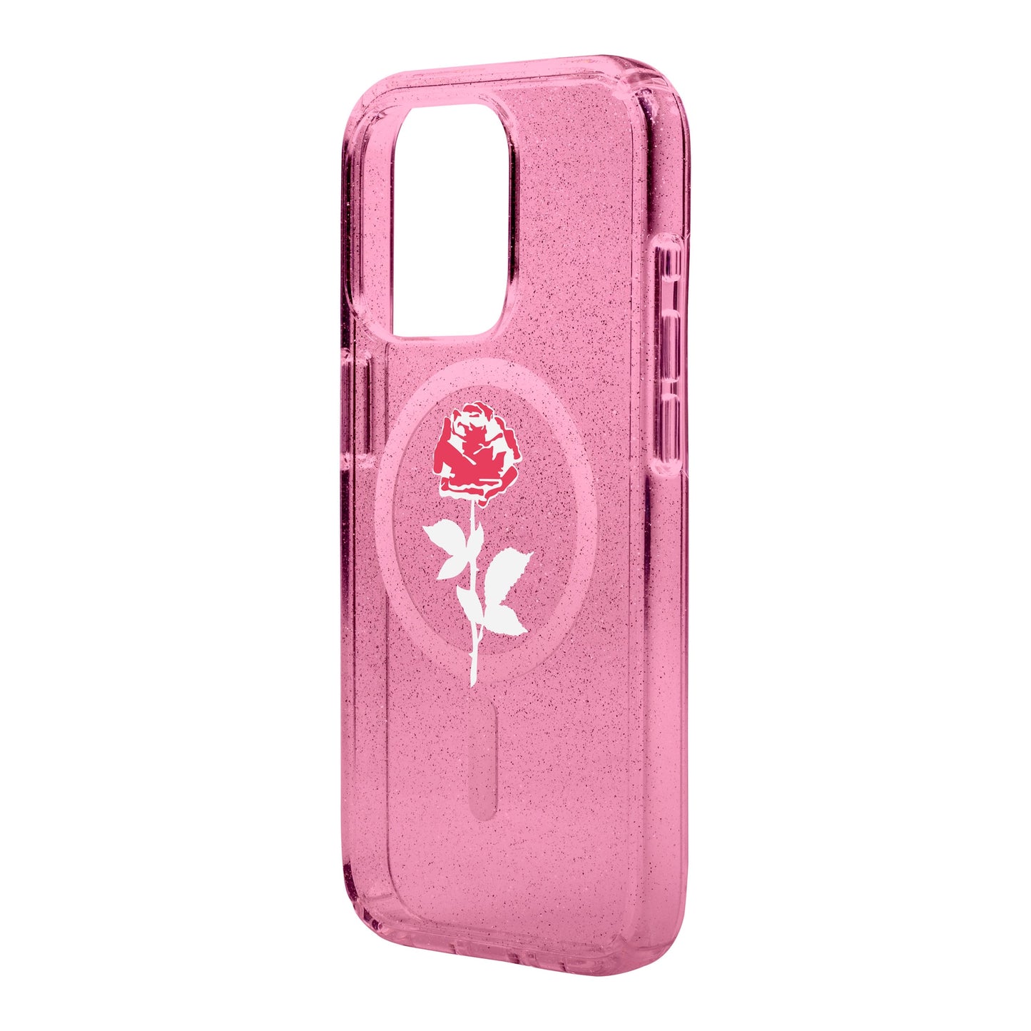 NATUREL ROSE-iPhone 15 Pro Max Shiny Kılıf MagSafe Özellikli