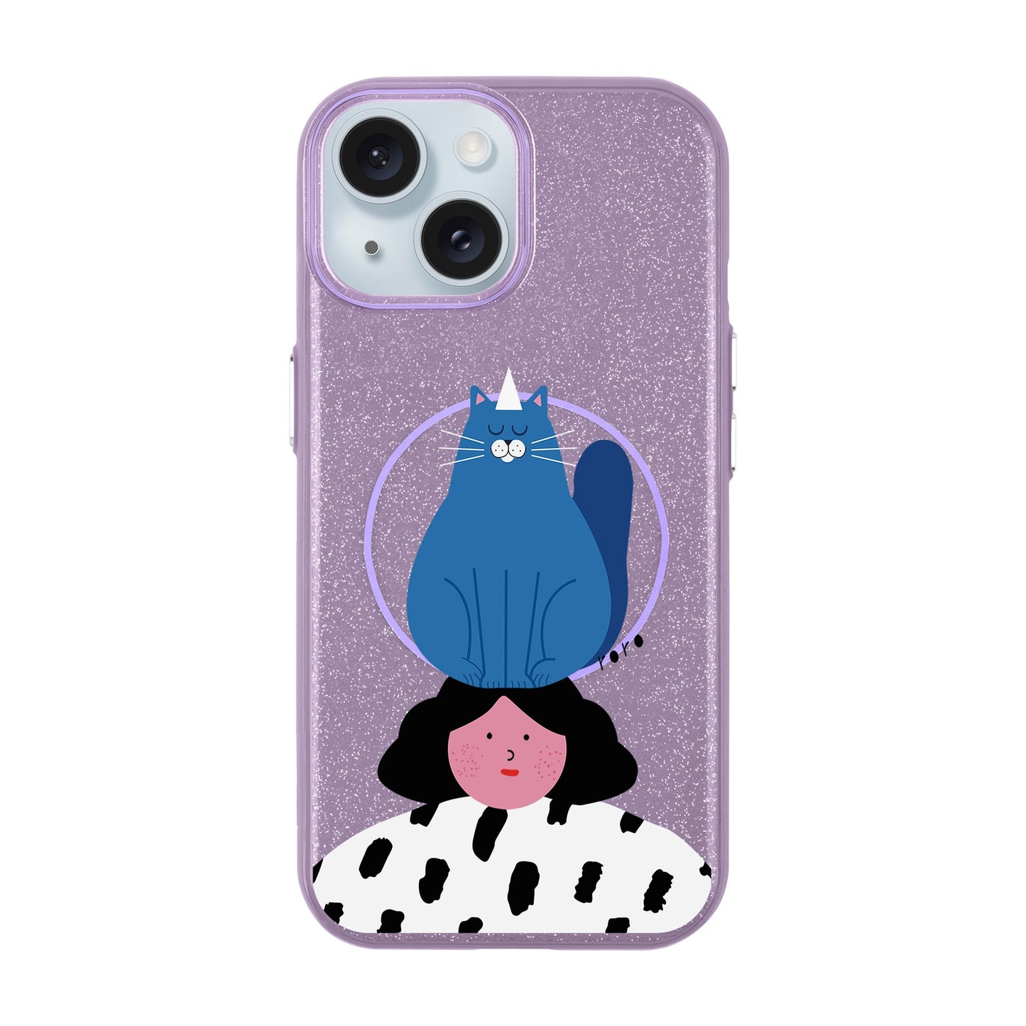 NAUGHTY CAT-iPhone 14 Plus Radiant Kılıf MagSafe Özellikli