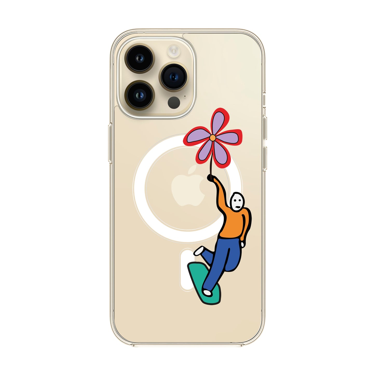 SKATEBOARDER-iPhone 14 Pro Max Solid Kılıf MagSafe Özellikli