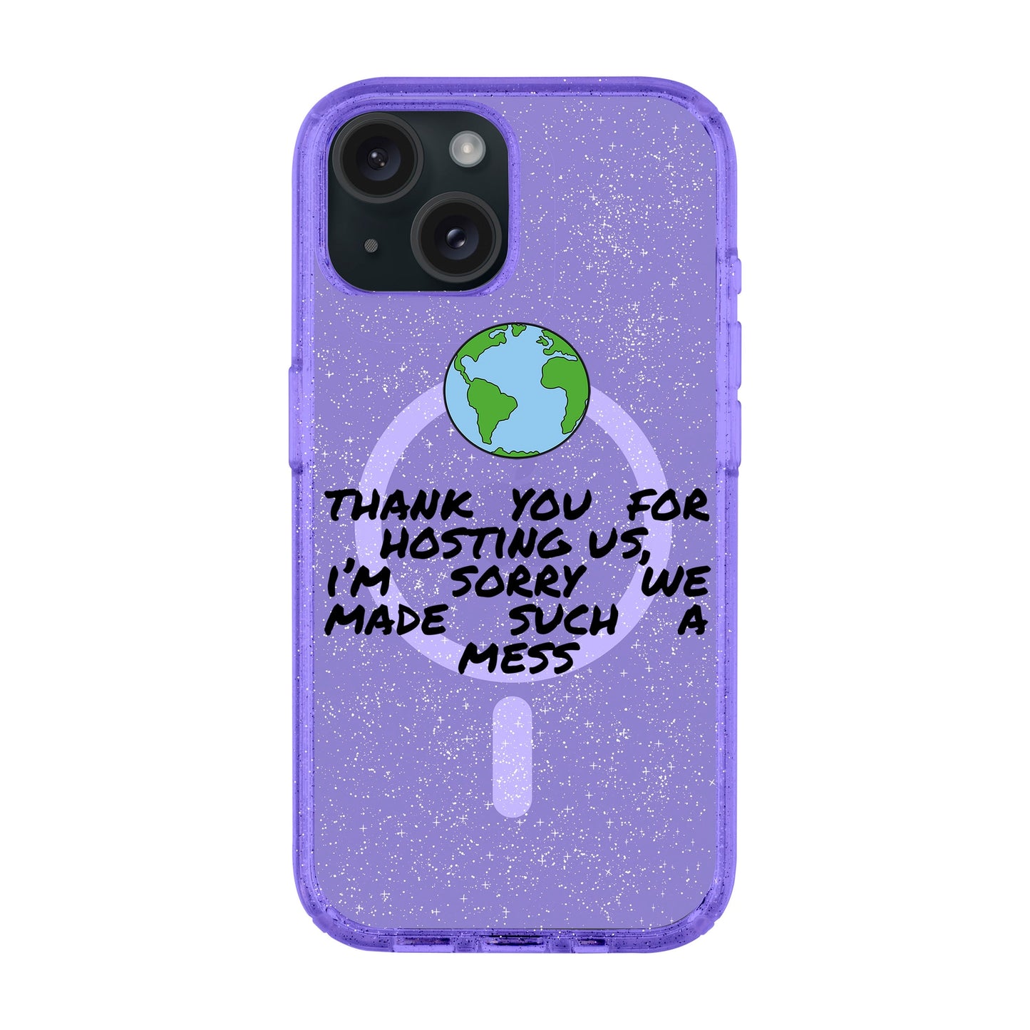 MESS-iPhone 15 Plus Shiny Kılıf MagSafe Özellikli