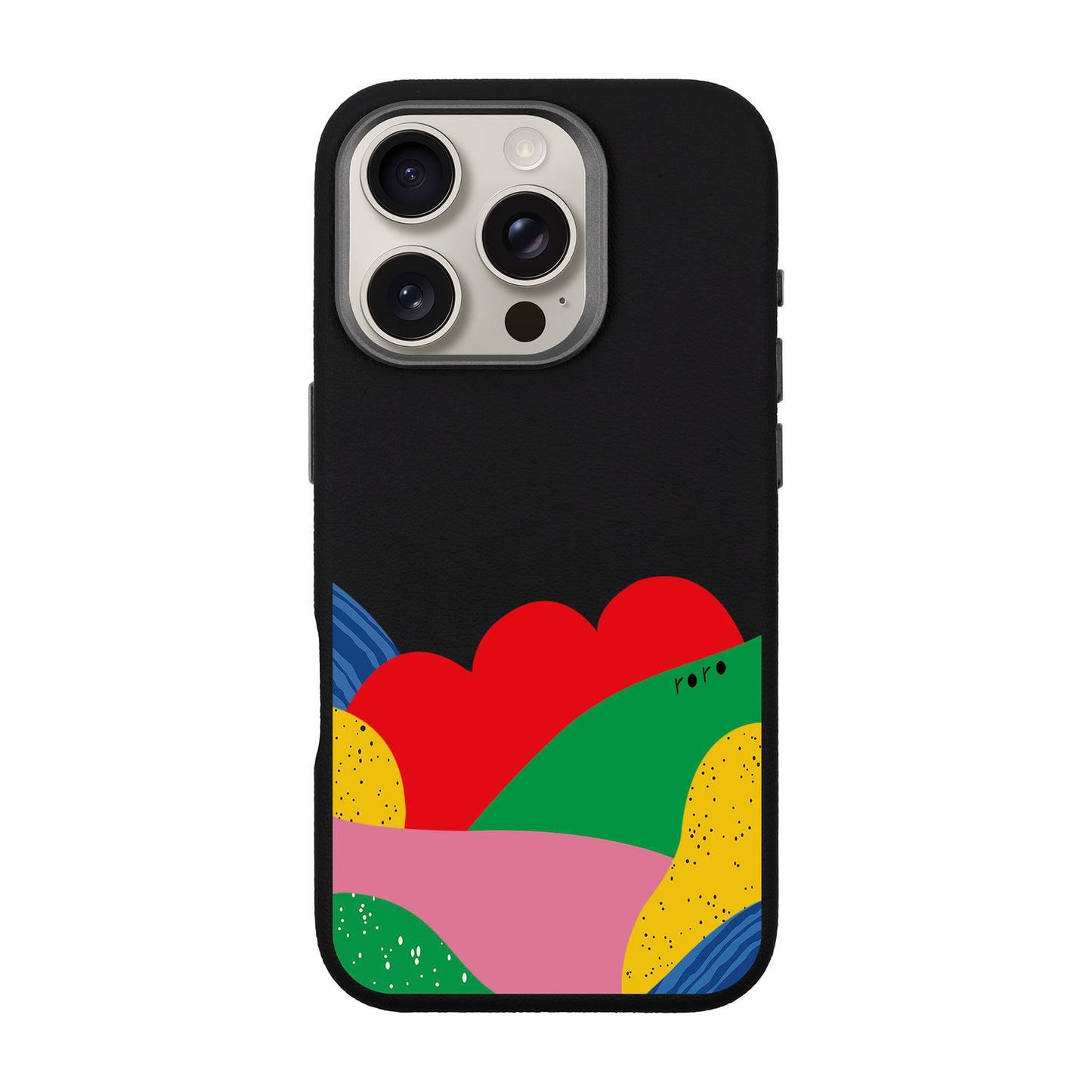 FLAG-iPhone 16 Pro Leather Premium Kılıf MagSafe Özellikli
