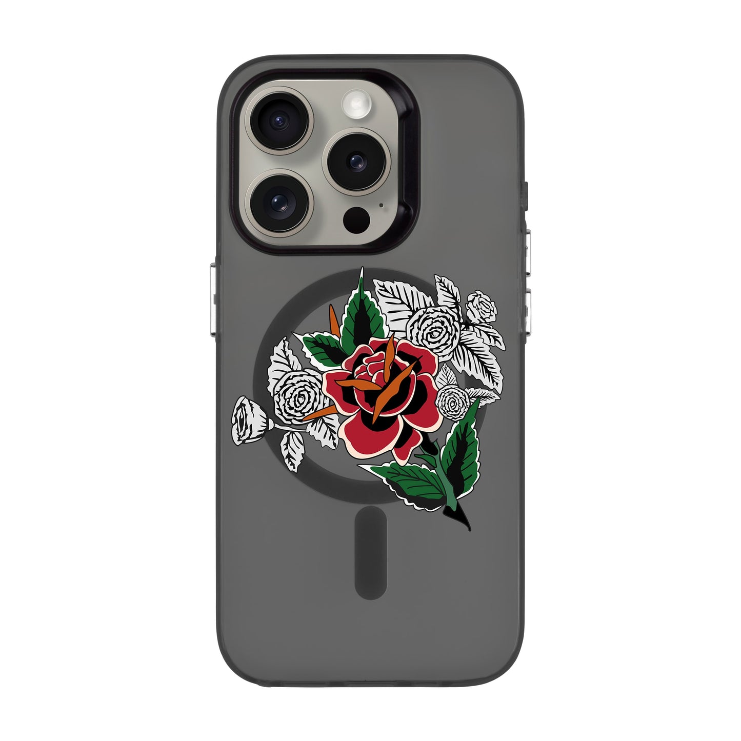 DRY ROSE-iPhone 15 Pro Hold Kılıf MagSafe Özellikli