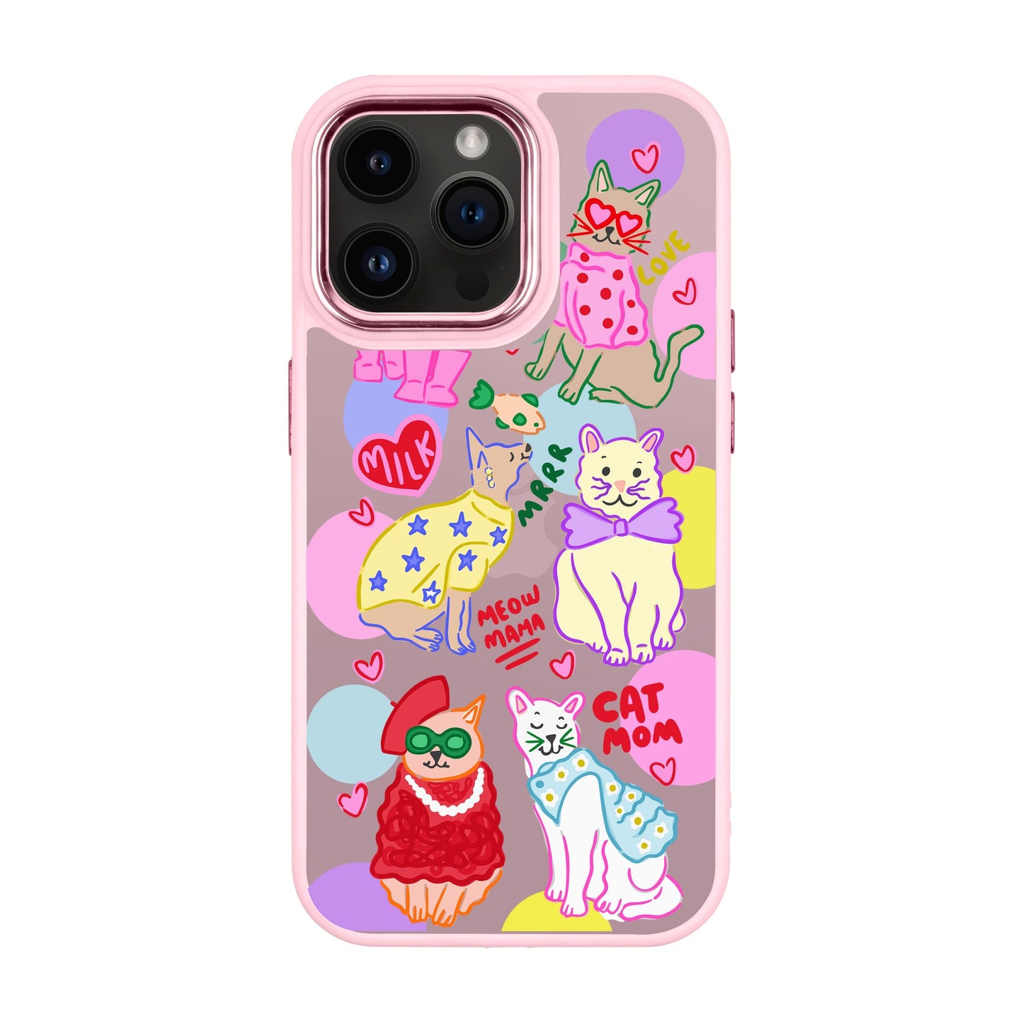 CAT MOM-iPhone 14 Pro Max Proof Kılıf