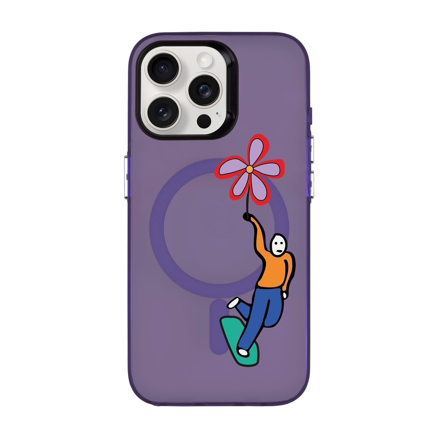 SKATEBOARDER-iPhone 15 Pro Max Hold Kılıf MagSafe Özellikli