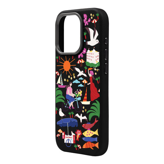 TO'S WITH US ADALAR-Leather Premium Kılıf MagSafe Özellikli - iPhone 16 Pro Max