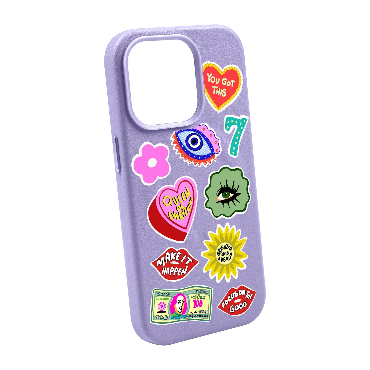HM STICKERS-iPhone 14 Pro Max Leather Kılıf MagSafe Özellikli