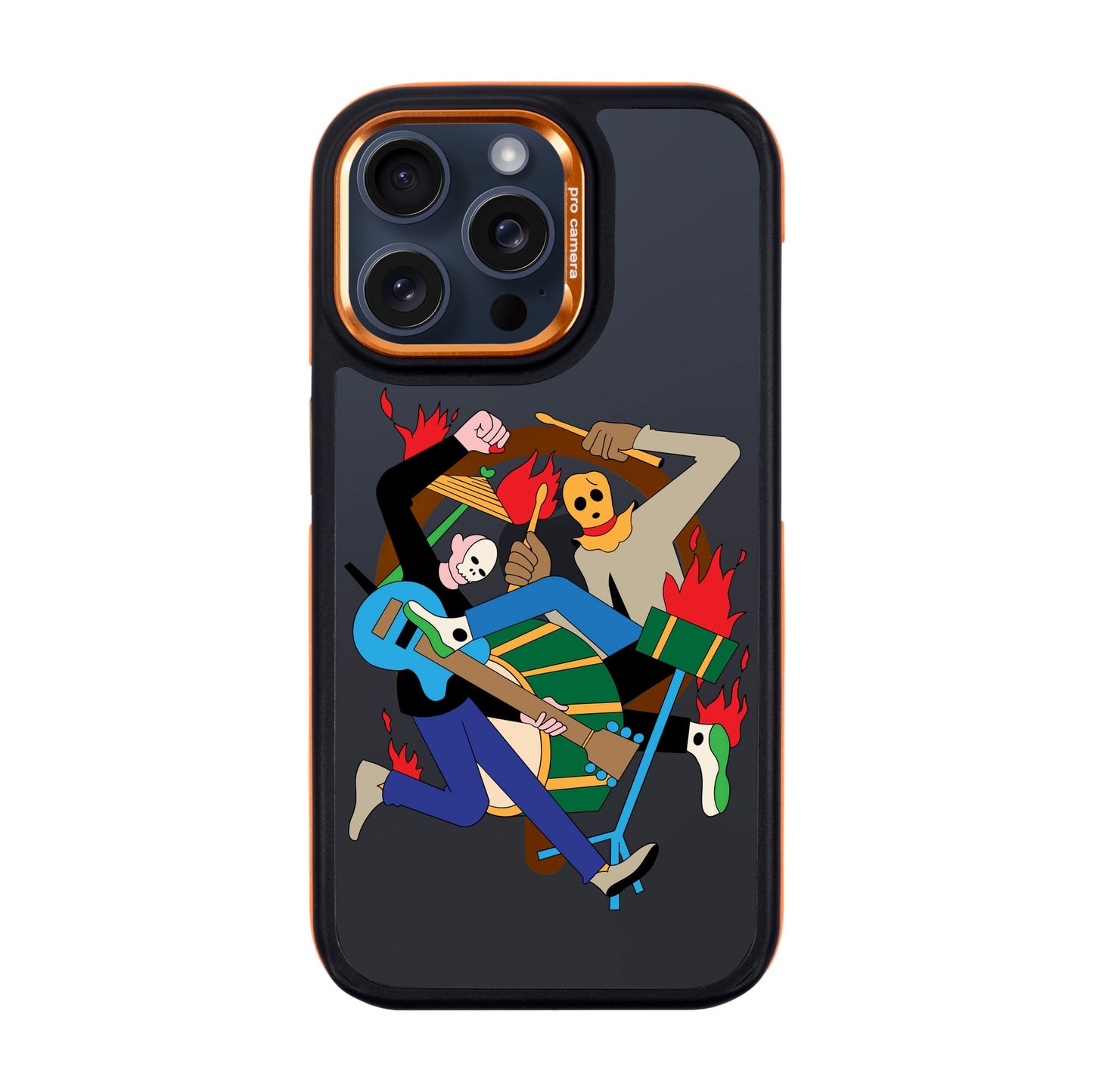 MONSTER MASH-iPhone 15 Pro Max Dark Kılıf MagSafe Özellikli