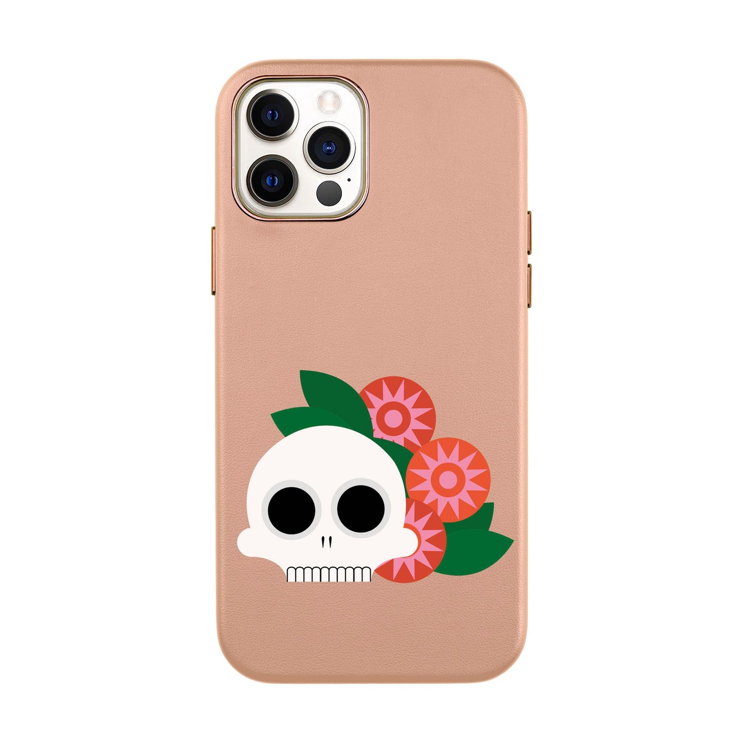 MEMENTO BLOOM-iPhone 11 Pro Max Leather Kılıf