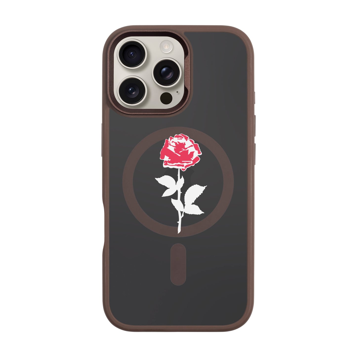 NATUREL ROSE-iPhone 16 Pro Max Rise Kılıf MagSafe Özellikli