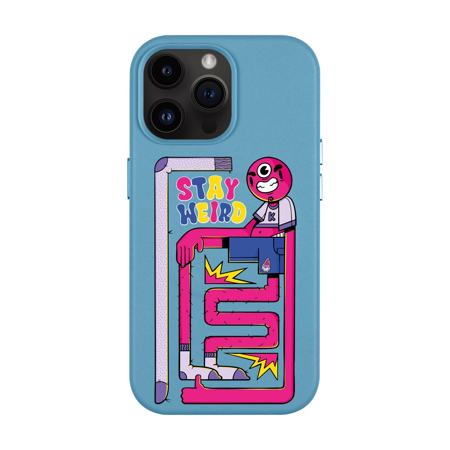 OG TOOTHY-iPhone 14 Pro Max Leather Kılıf MagSafe Özellikli