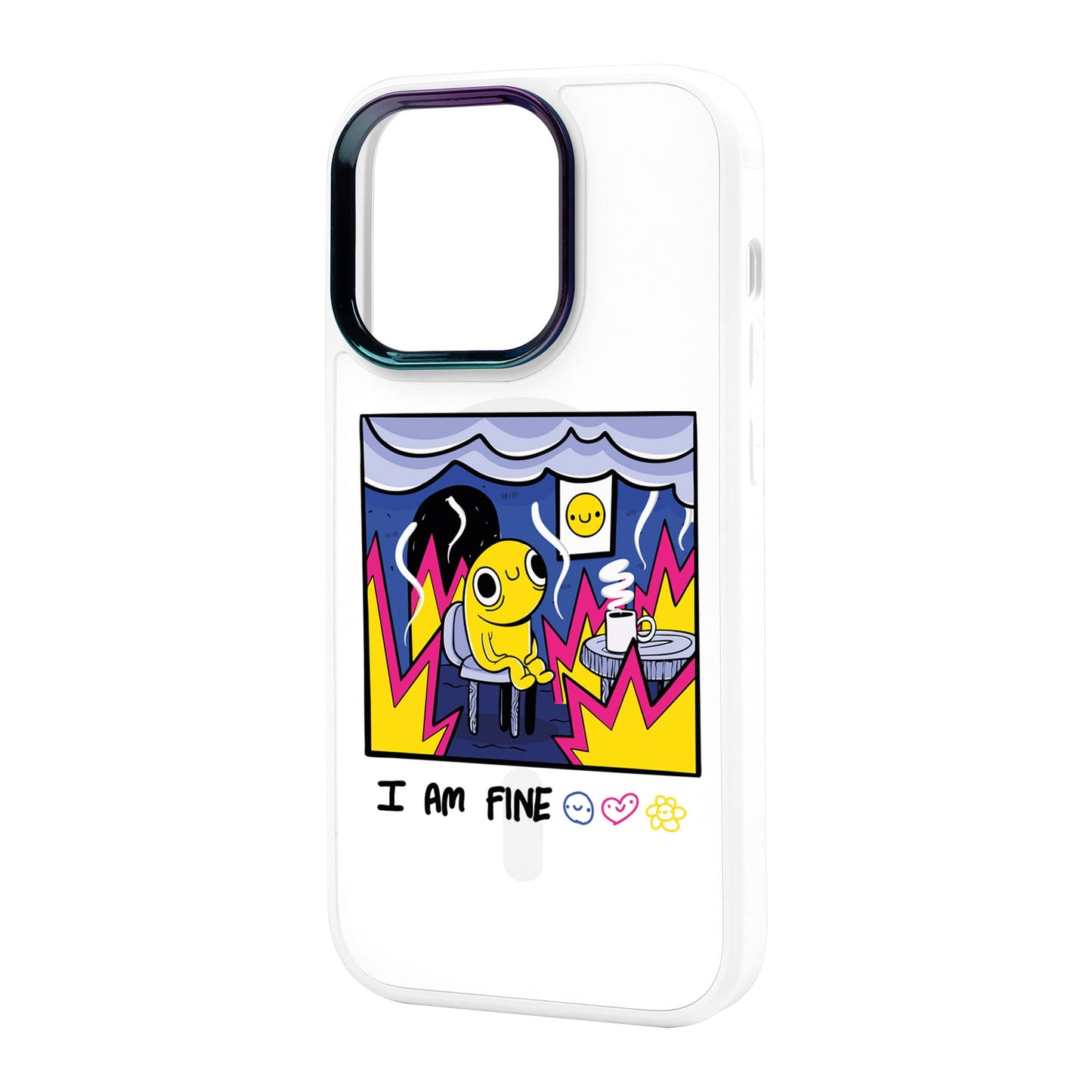 I AM FINE-iPhone 14 Pro Max Vigor Kılıf MagSafe Özellikli