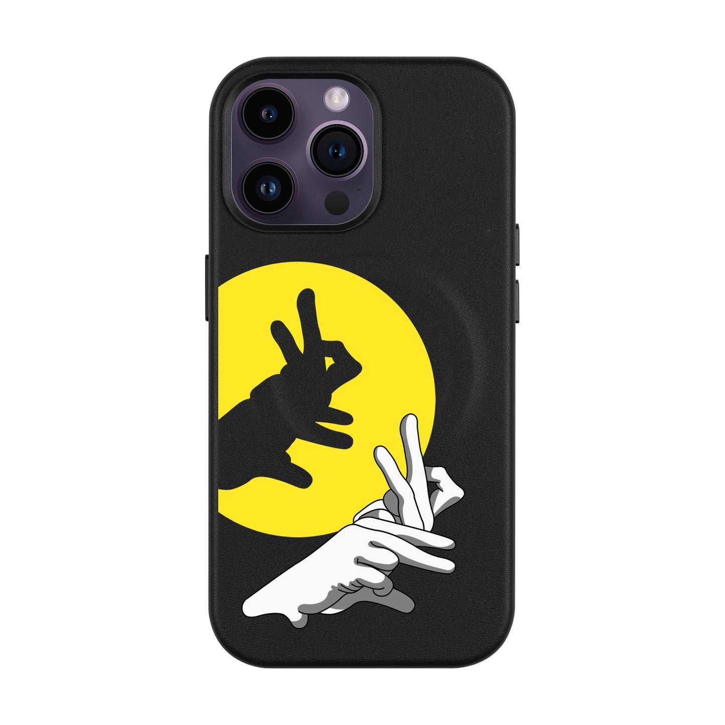 BUNNY-iPhone 14 Pro Max Leather Kılıf MagSafe Özellikli
