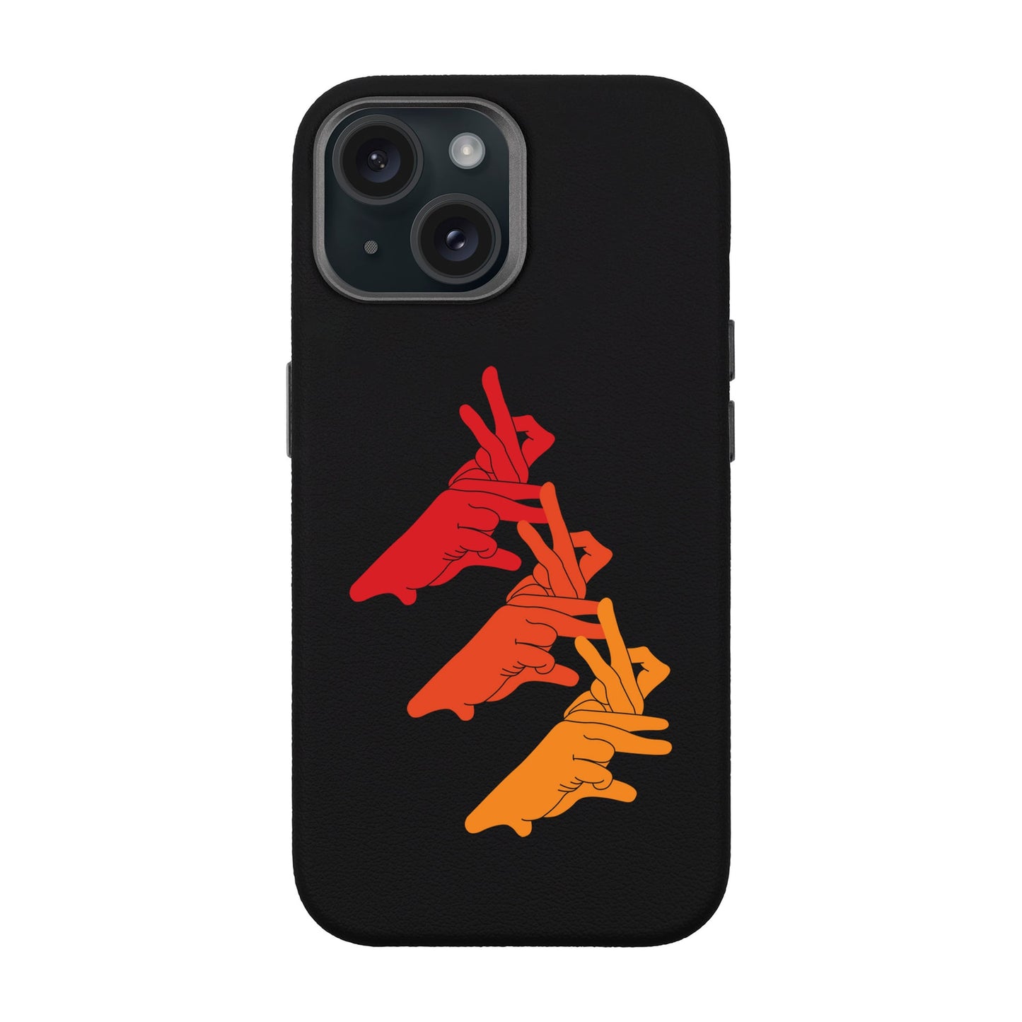 BUNNY MARCH-iPhone 15 Leather Premium Kılıf MagSafe Özellikli