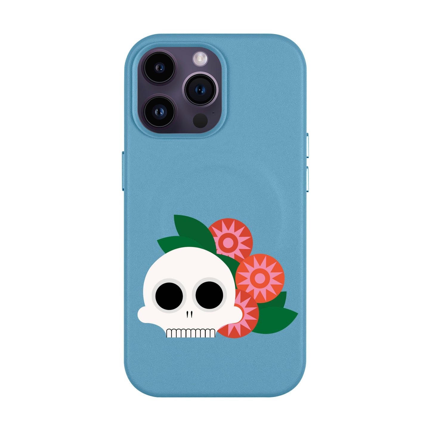 MEMENTO BLOOM-iPhone 14 Pro Max Leather Kılıf MagSafe Özellikli