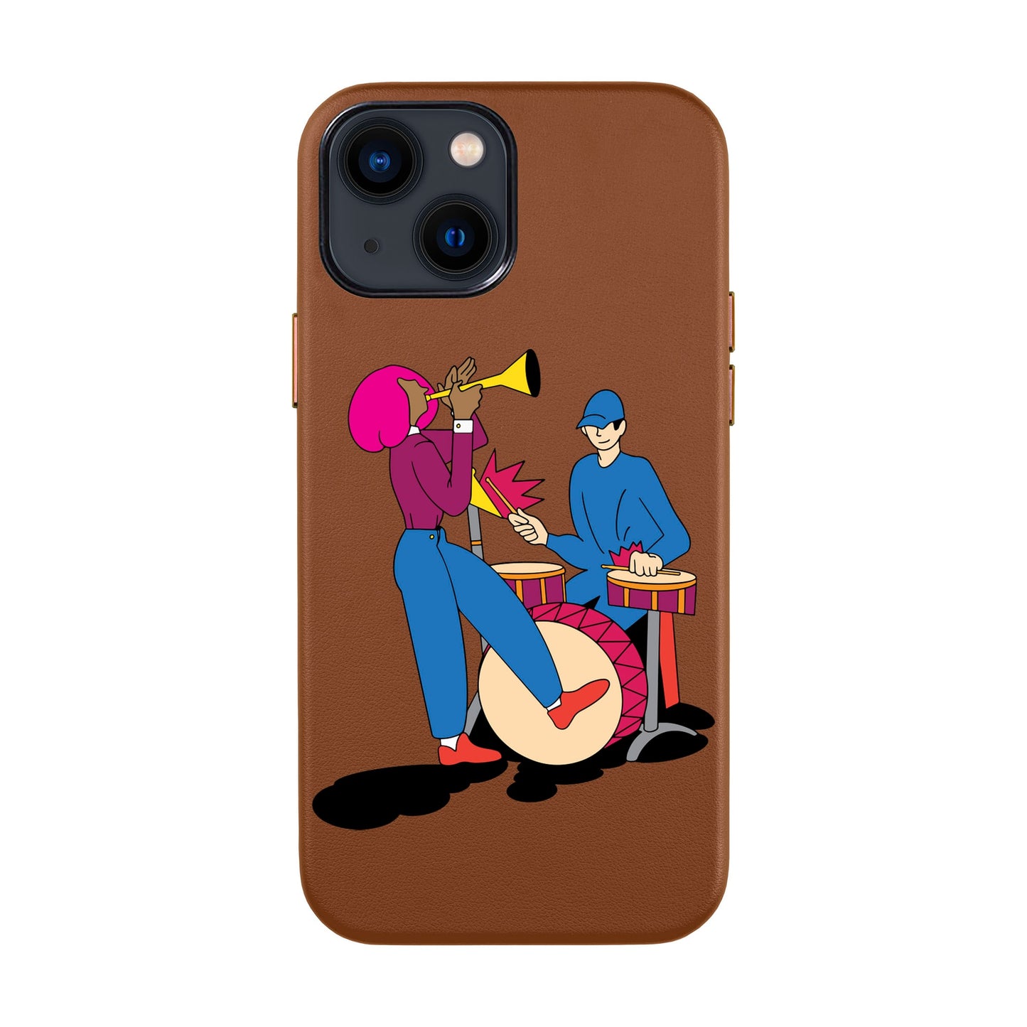 JAM-iPhone 14 Leather Kılıf