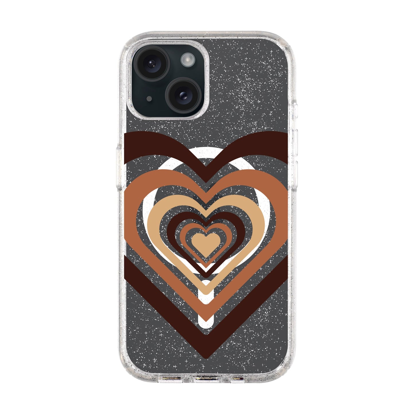 HEART-iPhone 14 Plus Shiny Kılıf MagSafe Özellikli