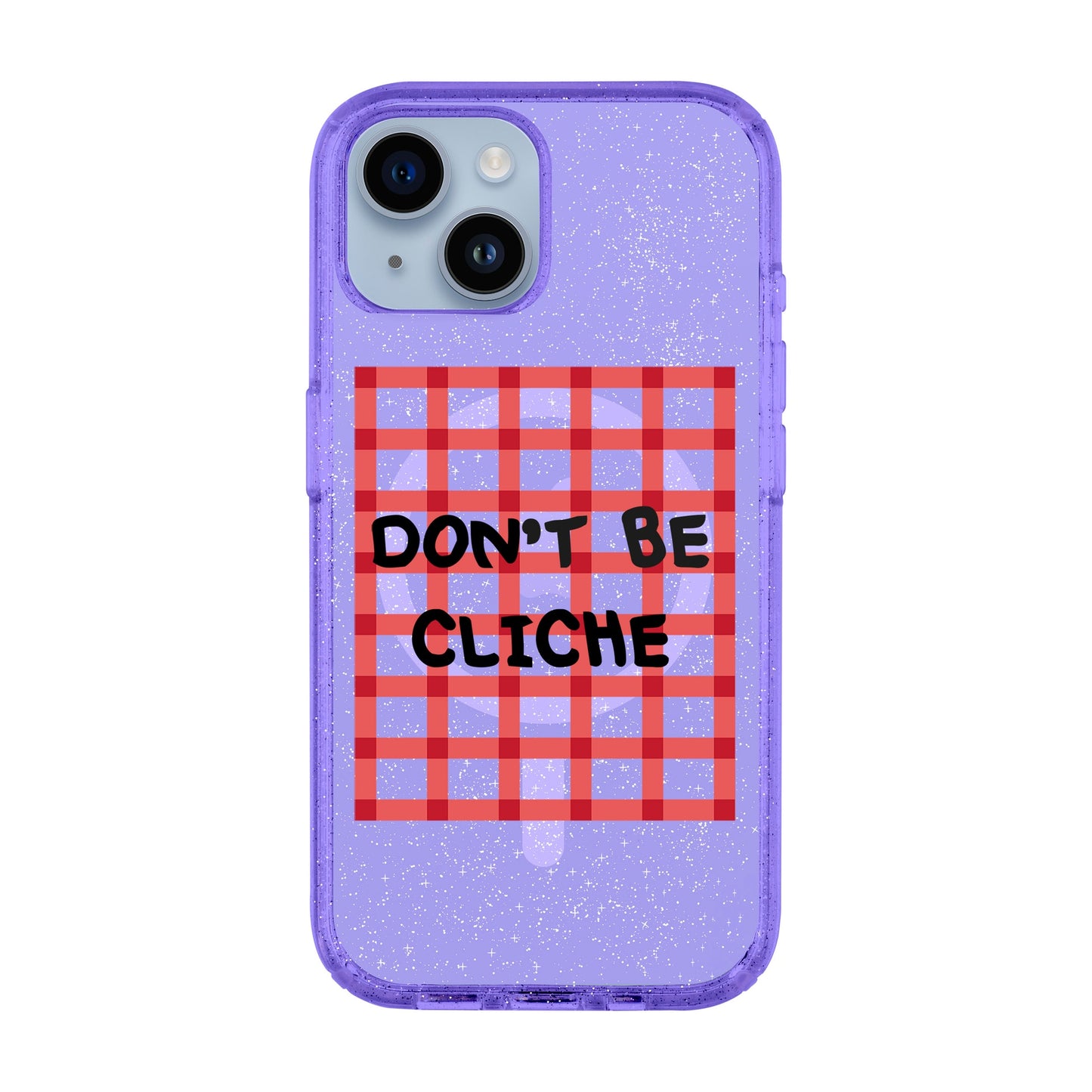 DON'T BE CLICHE-iPhone 14 Shiny Kılıf MagSafe Özellikli