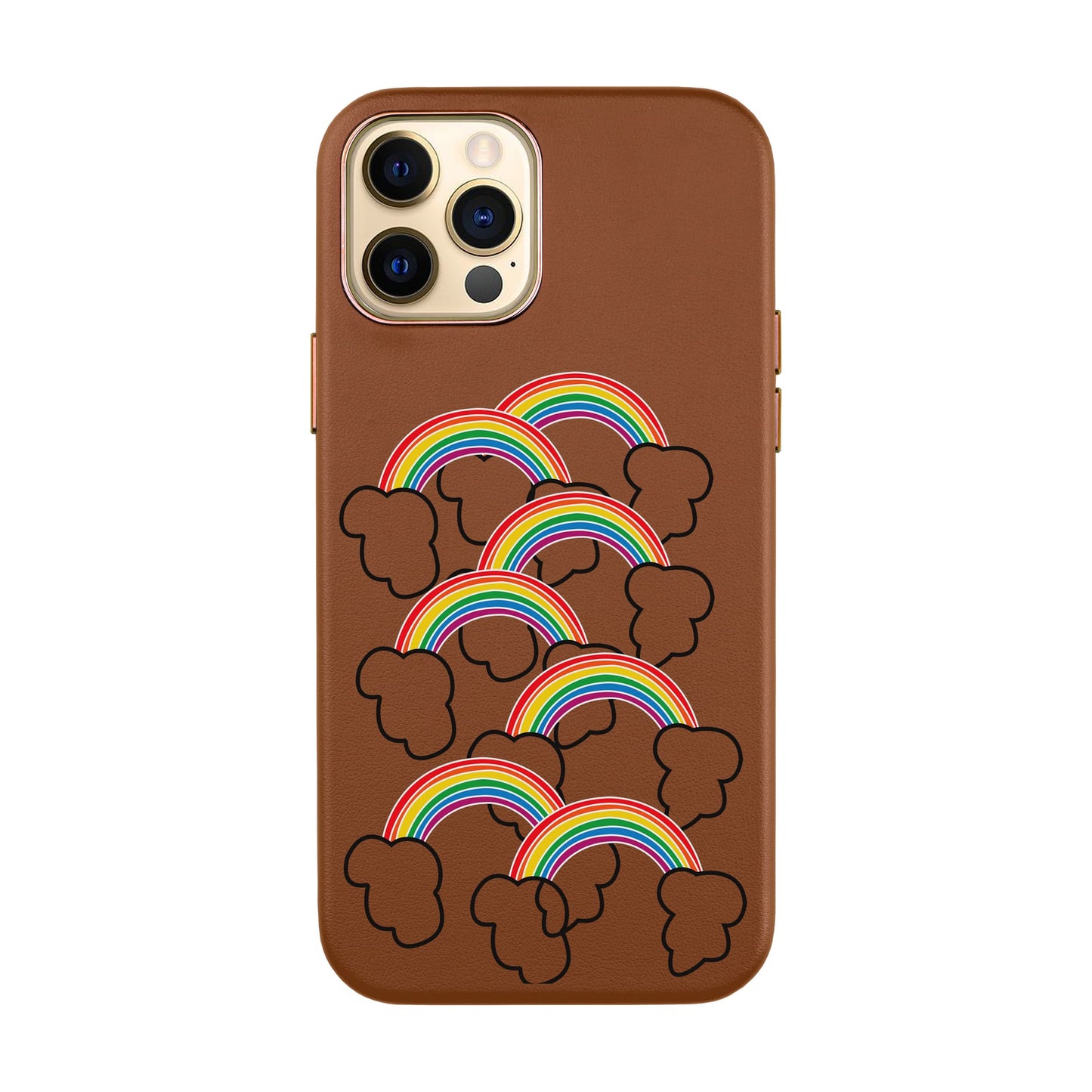 FLYING CLOUD-iPhone 14 Leather Kılıf