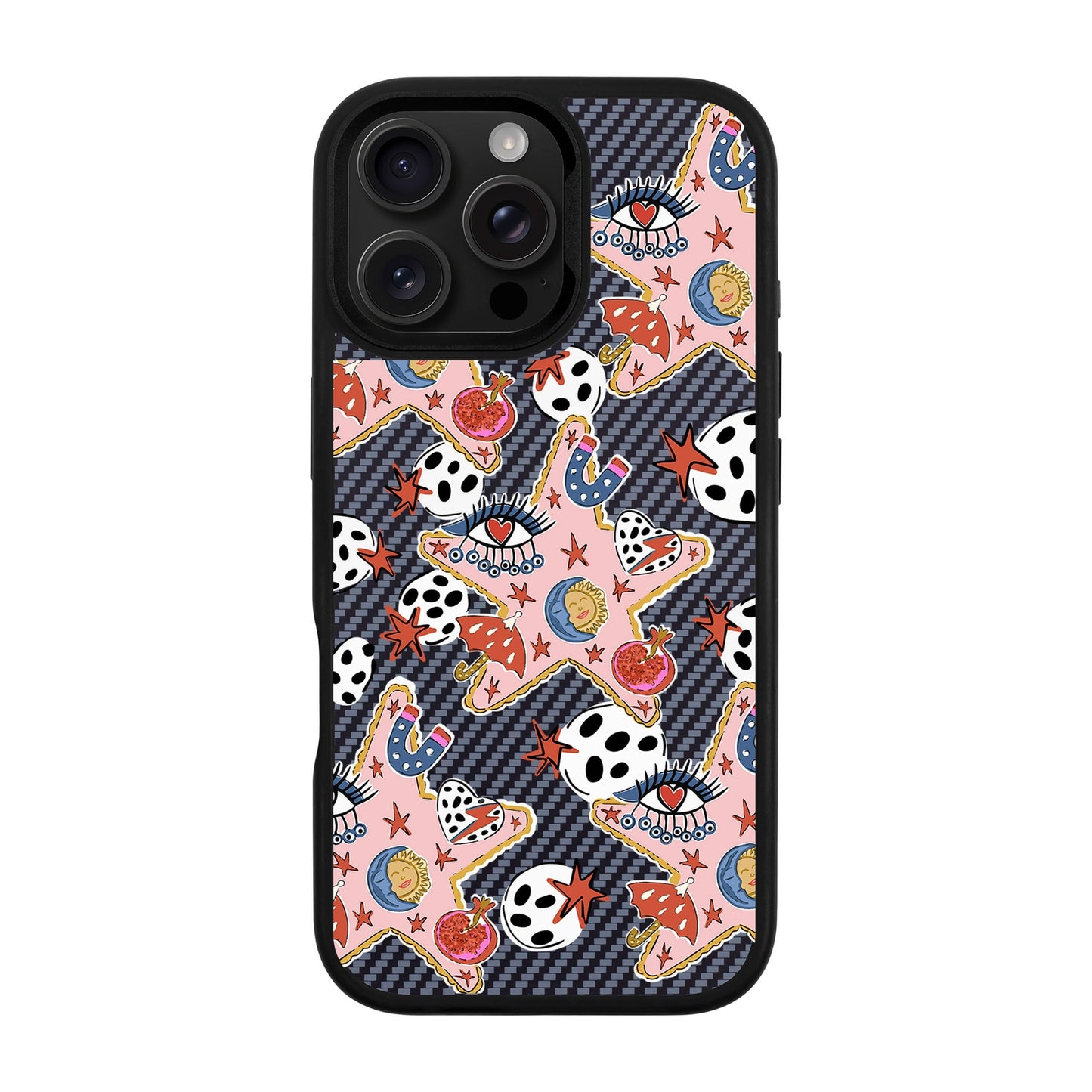DURUSKO-iPhone 16 Pro Max Plaid Kılıf MagSafe Özellikli