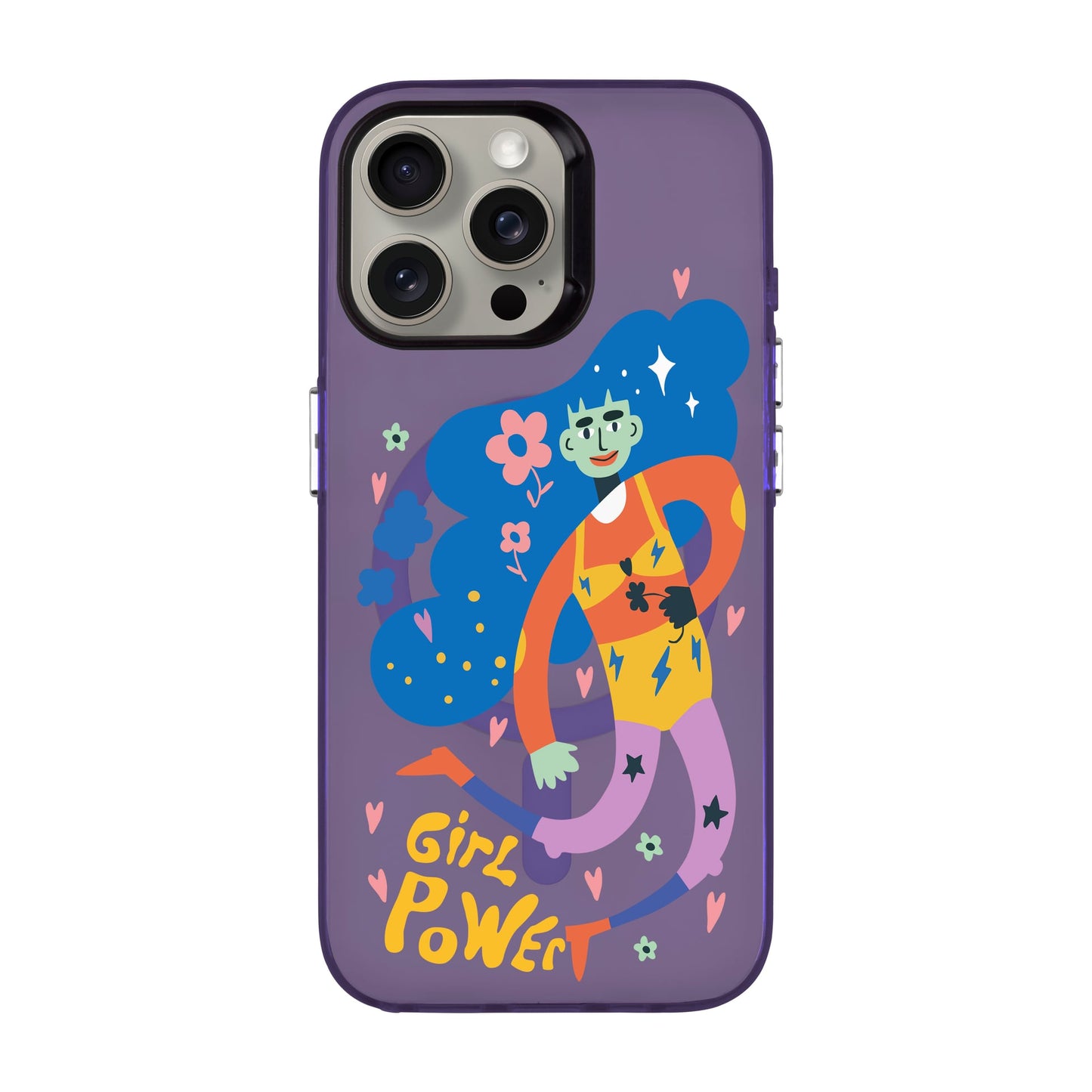 GIRL POWER-iPhone 15 Pro Max Hold Kılıf MagSafe Özellikli