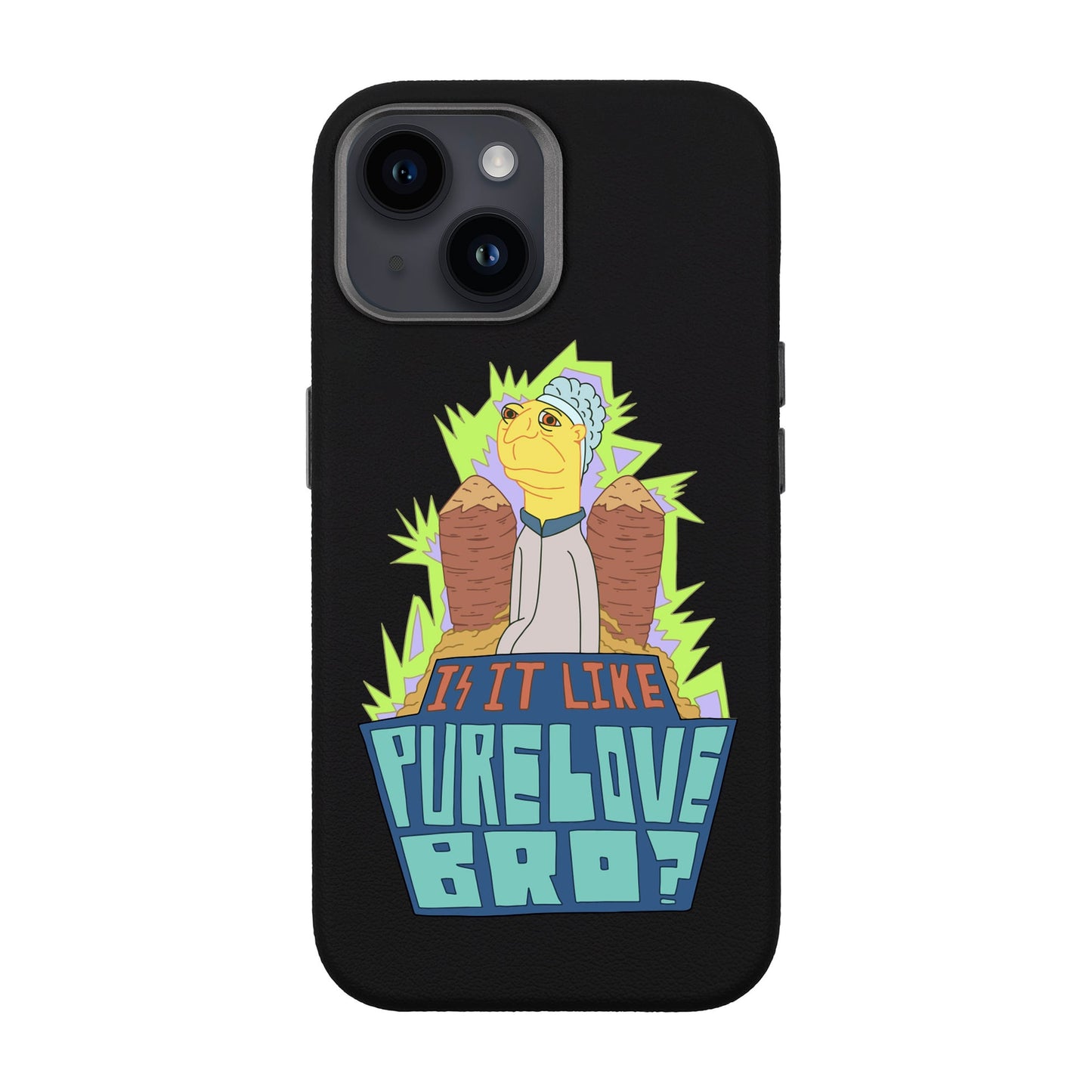 PURE LOVE-iPhone 14 Leather Premium Kılıf MagSafe Özellikli