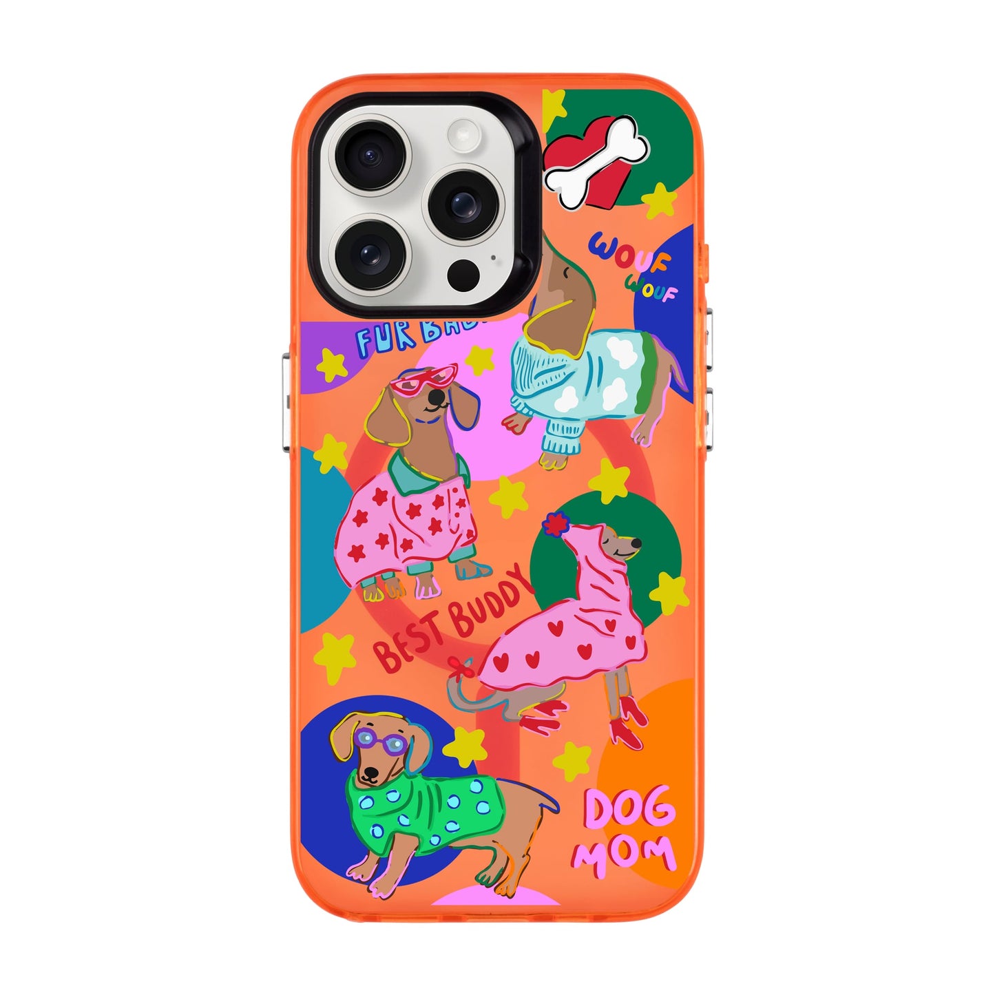 DOG MOM-iPhone 15 Pro Max Hold Kılıf MagSafe Özellikli