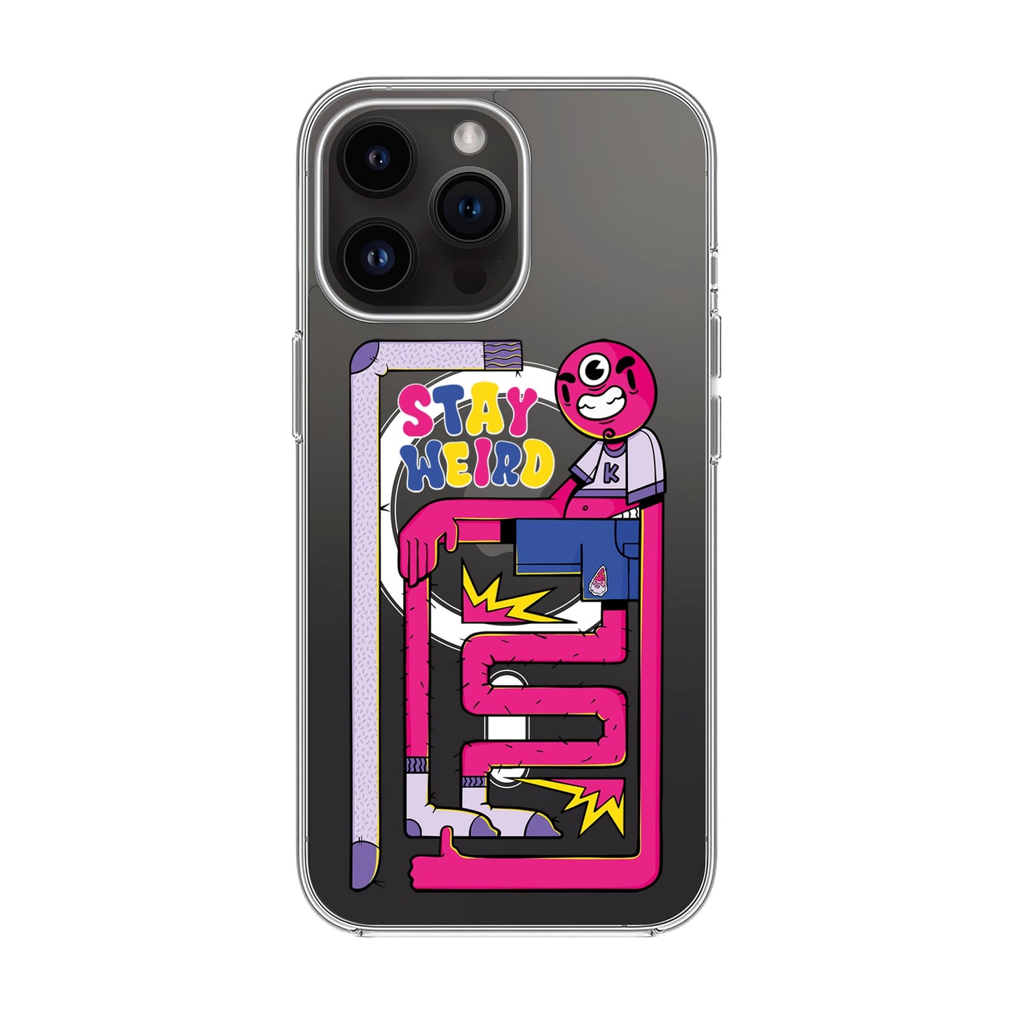 OG TOOTHY-iPhone 14 Pro Max Solid Kılıf MagSafe Özellikli