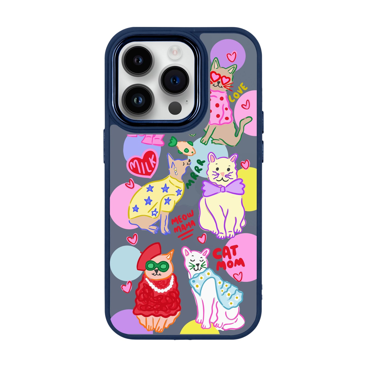 CAT MOM-iPhone 14 Pro Proof Kılıf