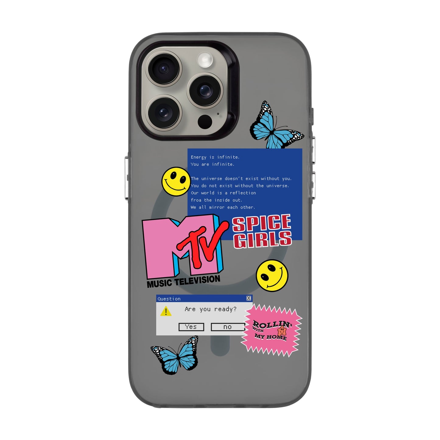 ARE YOU READY-iPhone 15 Pro Max Hold Kılıf MagSafe Özellikli