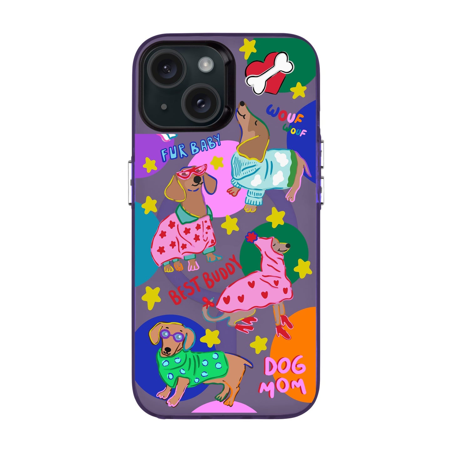DOG MOM-iPhone 15 Hold Kılıf MagSafe Özellikli