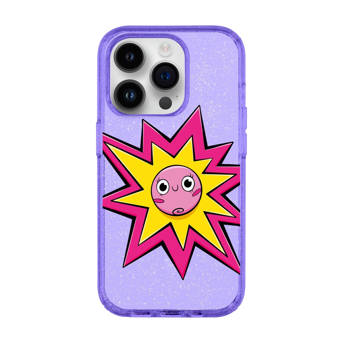 POP PRINCESSES-iPhone 14 Pro Shiny Kılıf MagSafe Özellikli