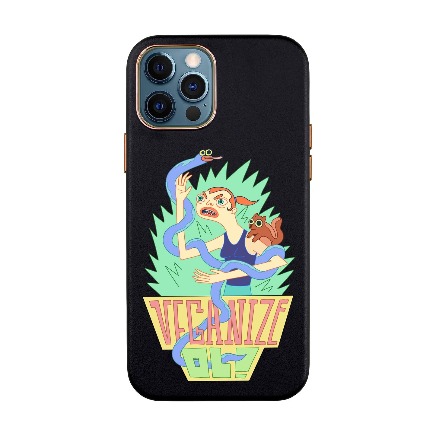 VEGANİZE-iPhone X / Xs Leather Kılıf