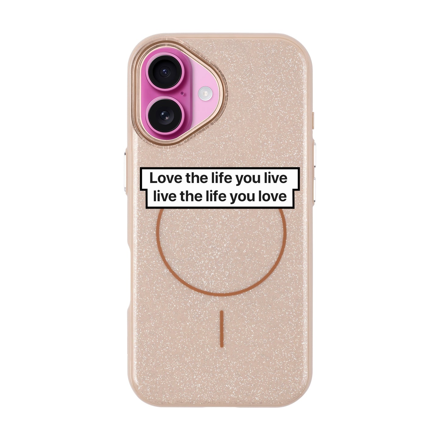 LOVE THE LIFE-iPhone 16 Radiant Kılıf MagSafe Özellikli