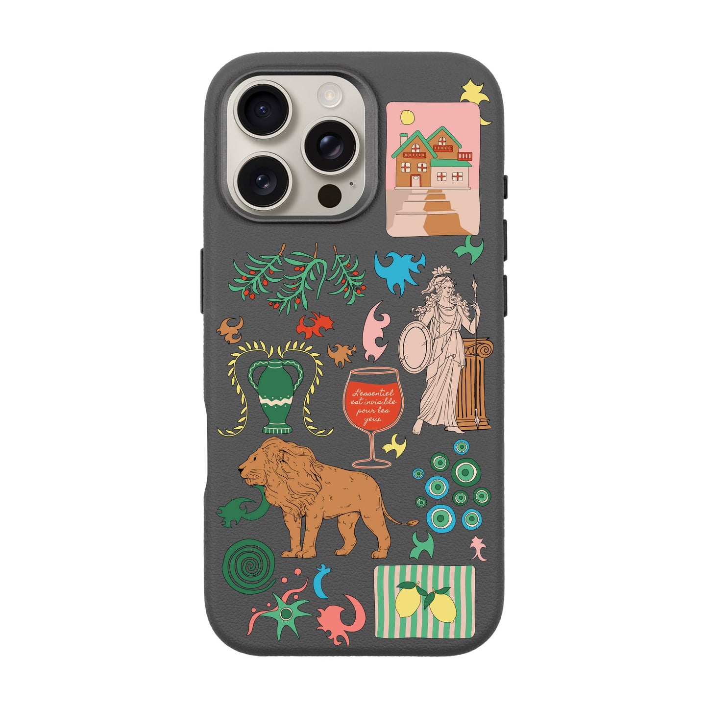 IODES SOUL TRAVELLER-iPhone 16 Pro Max Leather Premium Kılıf MagSafe Özellikli