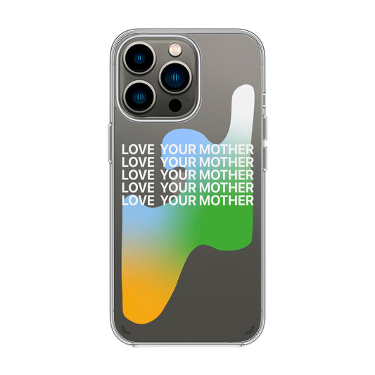 LOVE YOUR MOTHER-Solid Kılıf - iPhone X / Xs