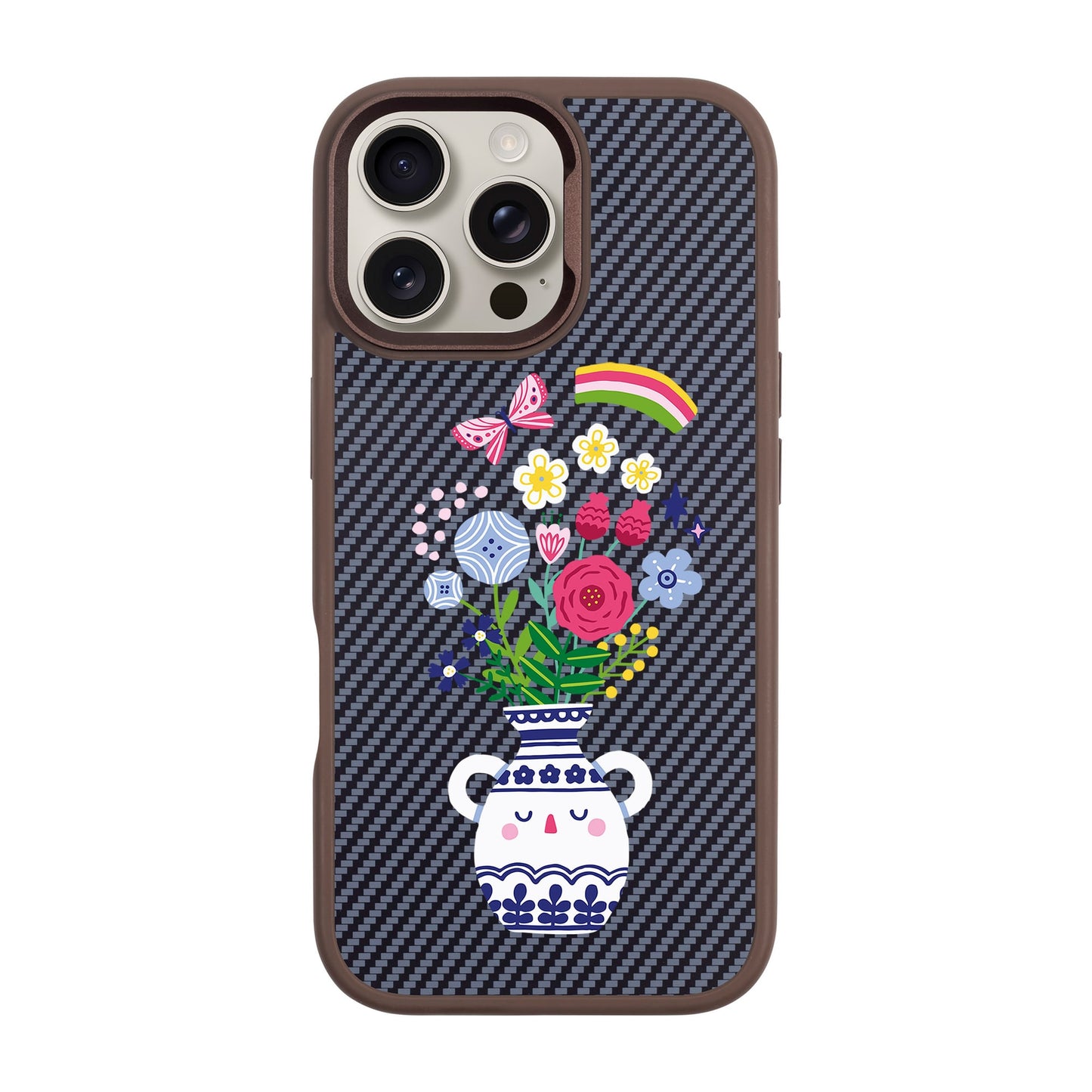 PARTERRE-iPhone 16 Pro Max Plaid Kılıf MagSafe Özellikli