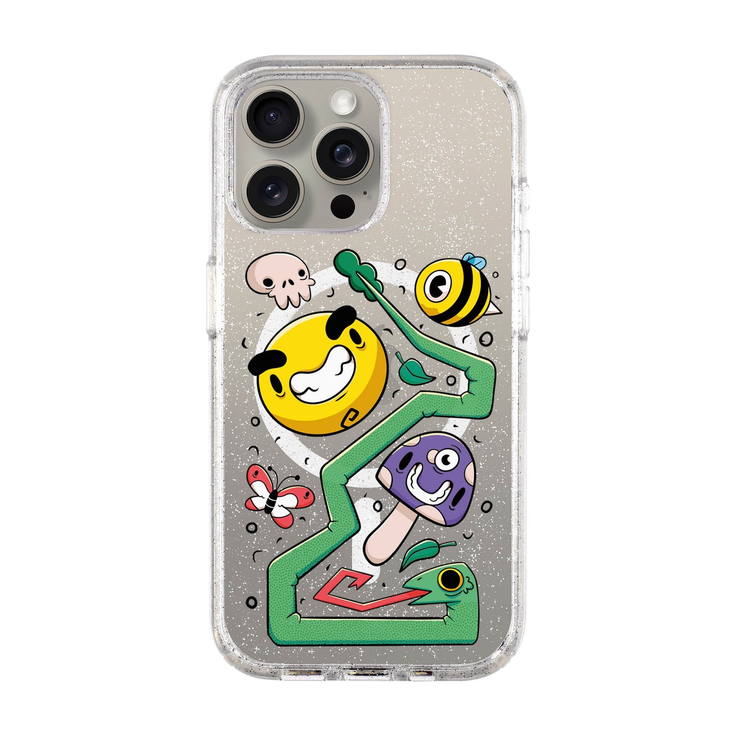 NADUR-iPhone 15 Pro Max Shiny Kılıf MagSafe Özellikli