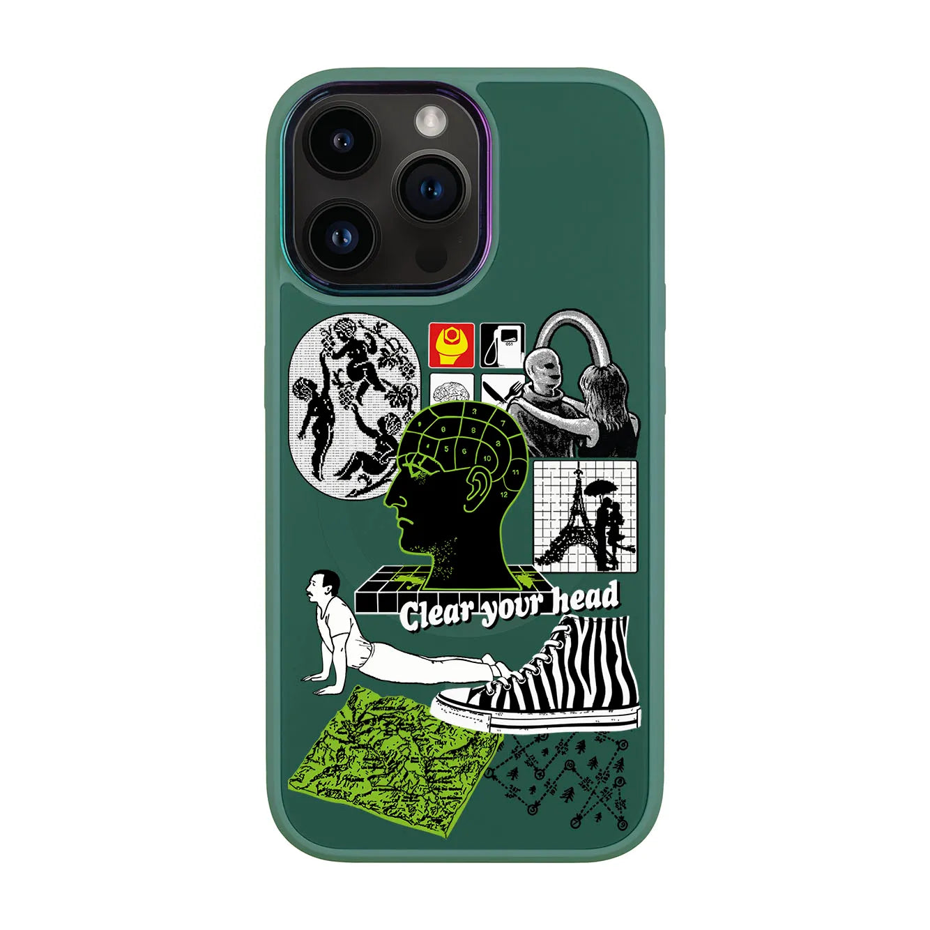 CLEAR YOUR HEAD-iPhone 12 Pro Max Vigor Kılıf MagSafe Özellikli