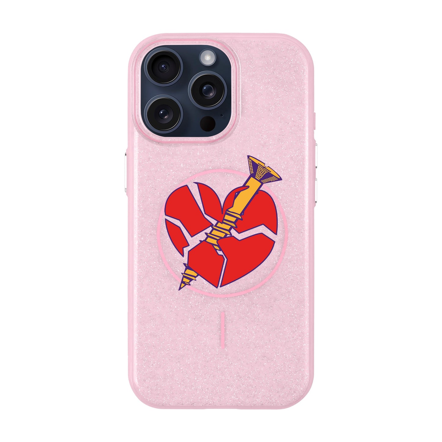 BROKEN HEART-iPhone 15 Pro Max Radiant Kılıf MagSafe Özellikli