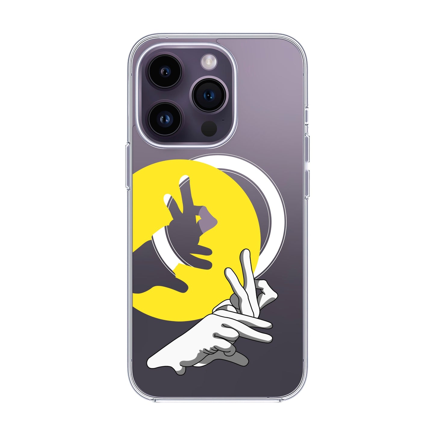 BUNNY-iPhone 14 Pro Solid Kılıf MagSafe Özellikli