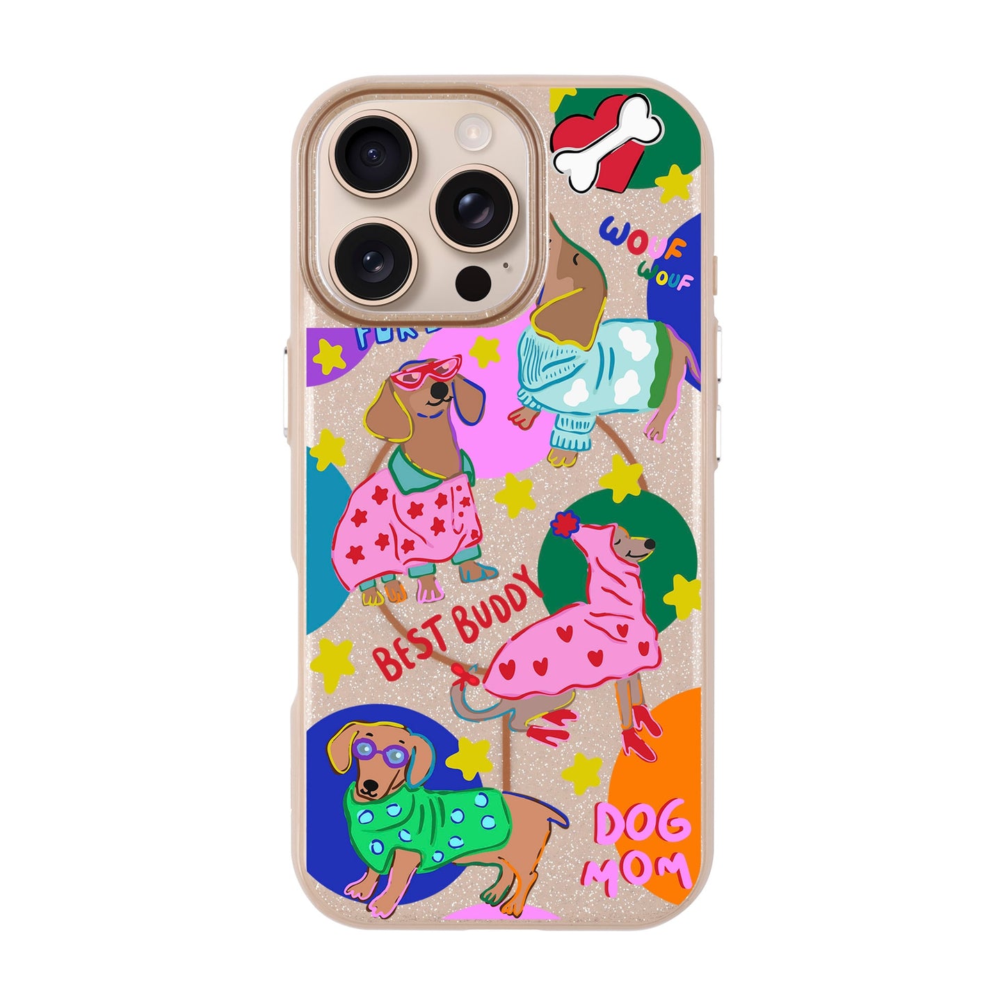 DOG MOM-iPhone 16 Pro Max Radiant Kılıf MagSafe Özellikli