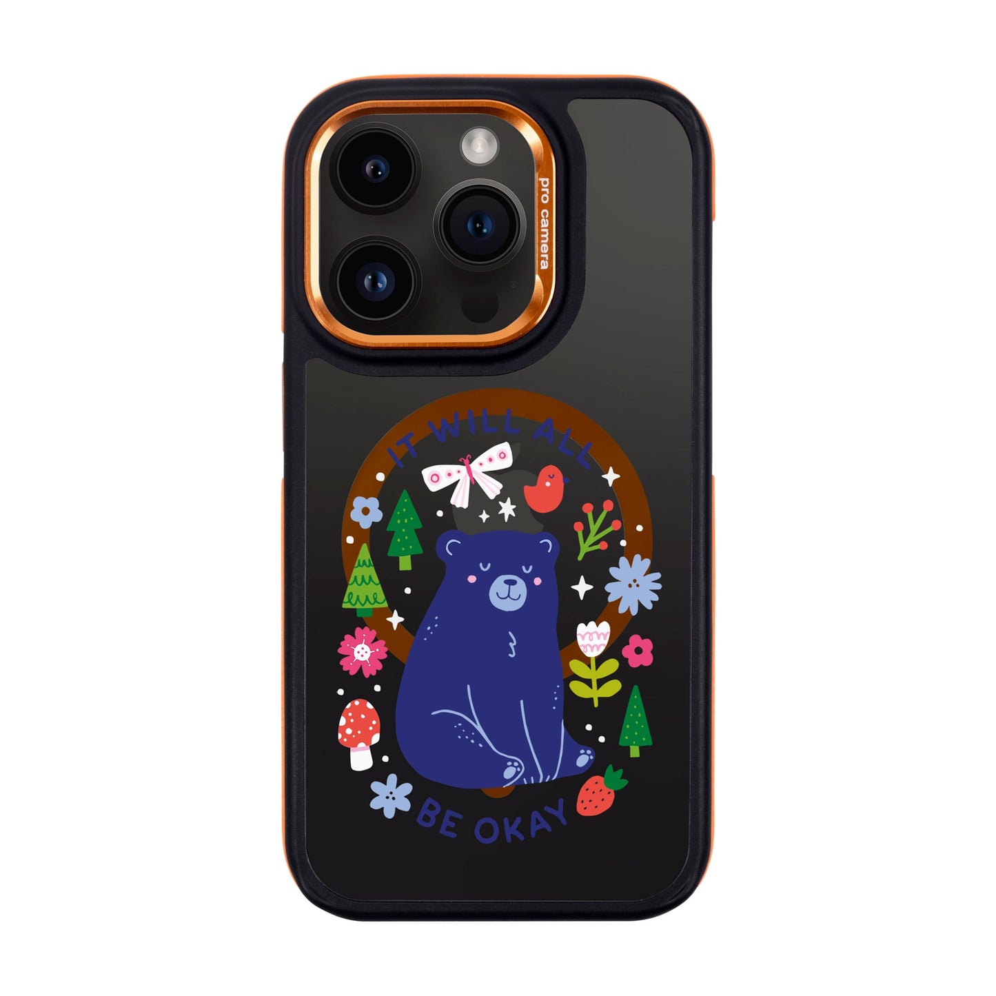 BE OKAY-iPhone 14 Pro Dark Kılıf MagSafe Özellikli